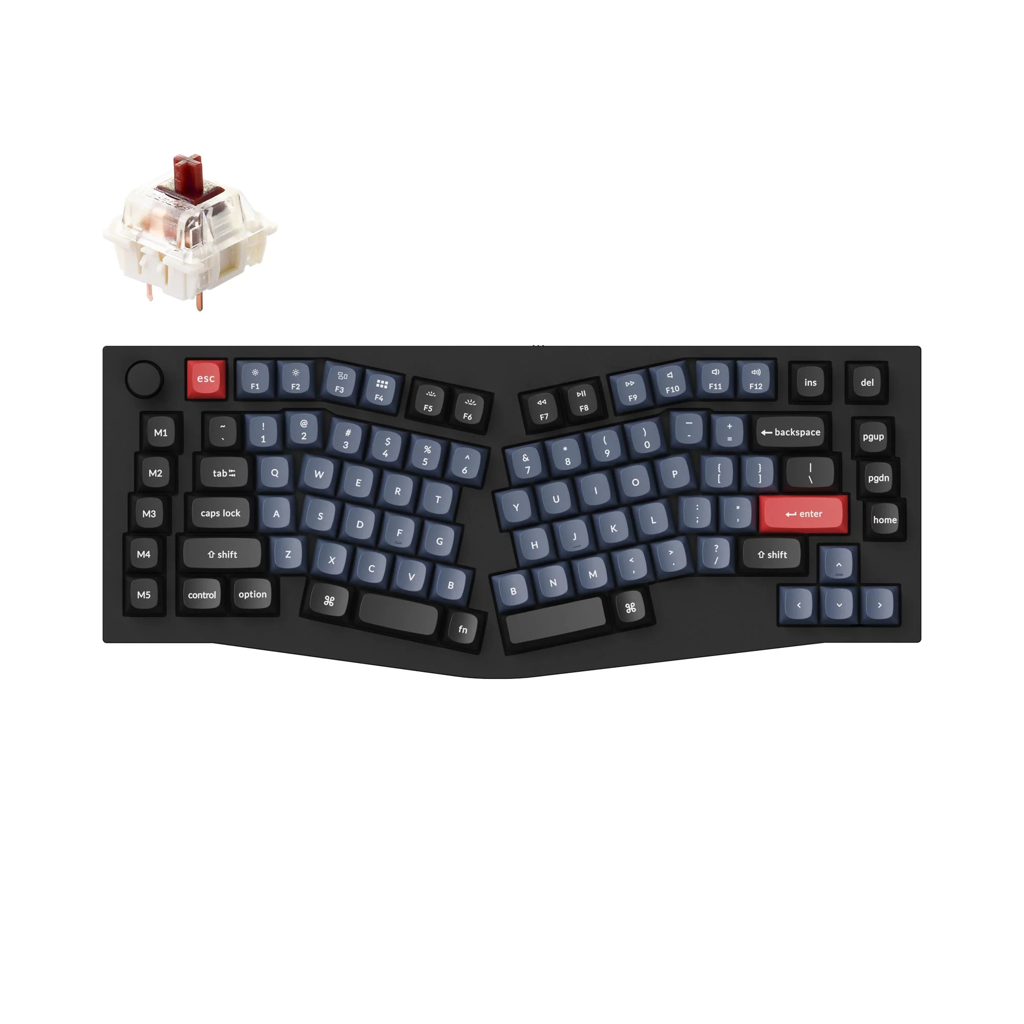 Keychron Q10 (Alice-Layout) QMK Custom Mechanische Tastatur