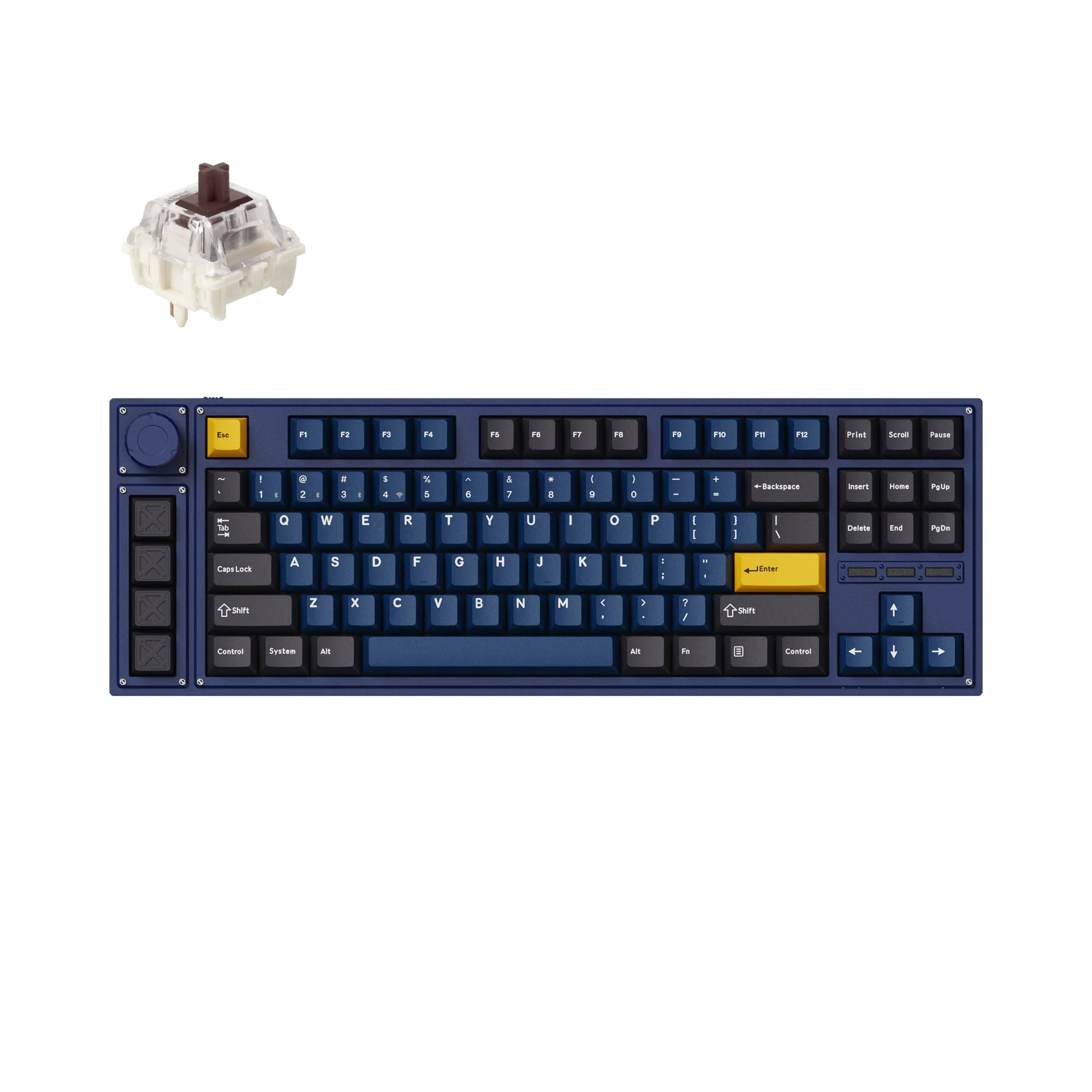 Teclado Mecânico Personalizado Sem Fio Lemokey L3 QMK/VIA