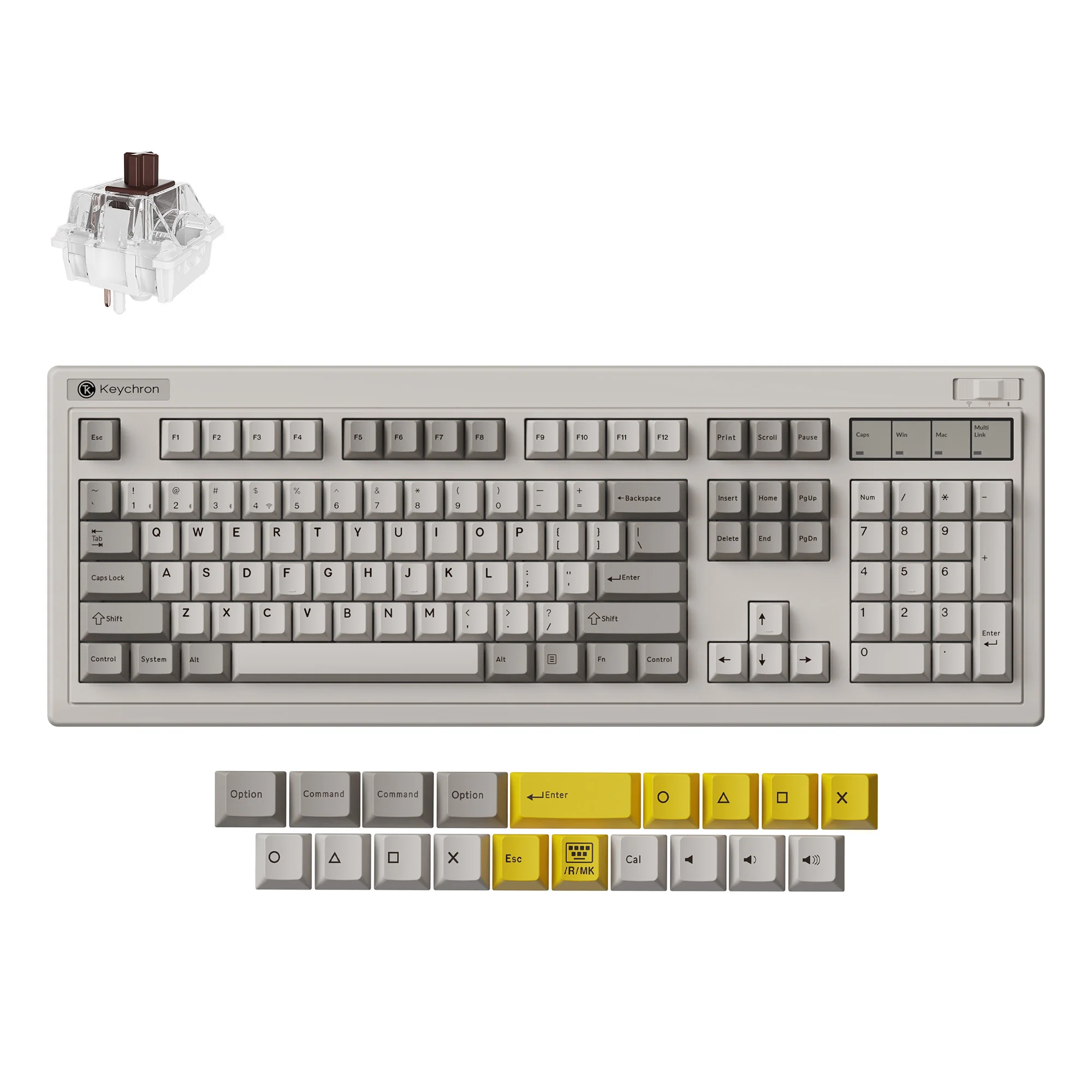 Keychron R6 QMK langaton mekaaninen näppäimistö