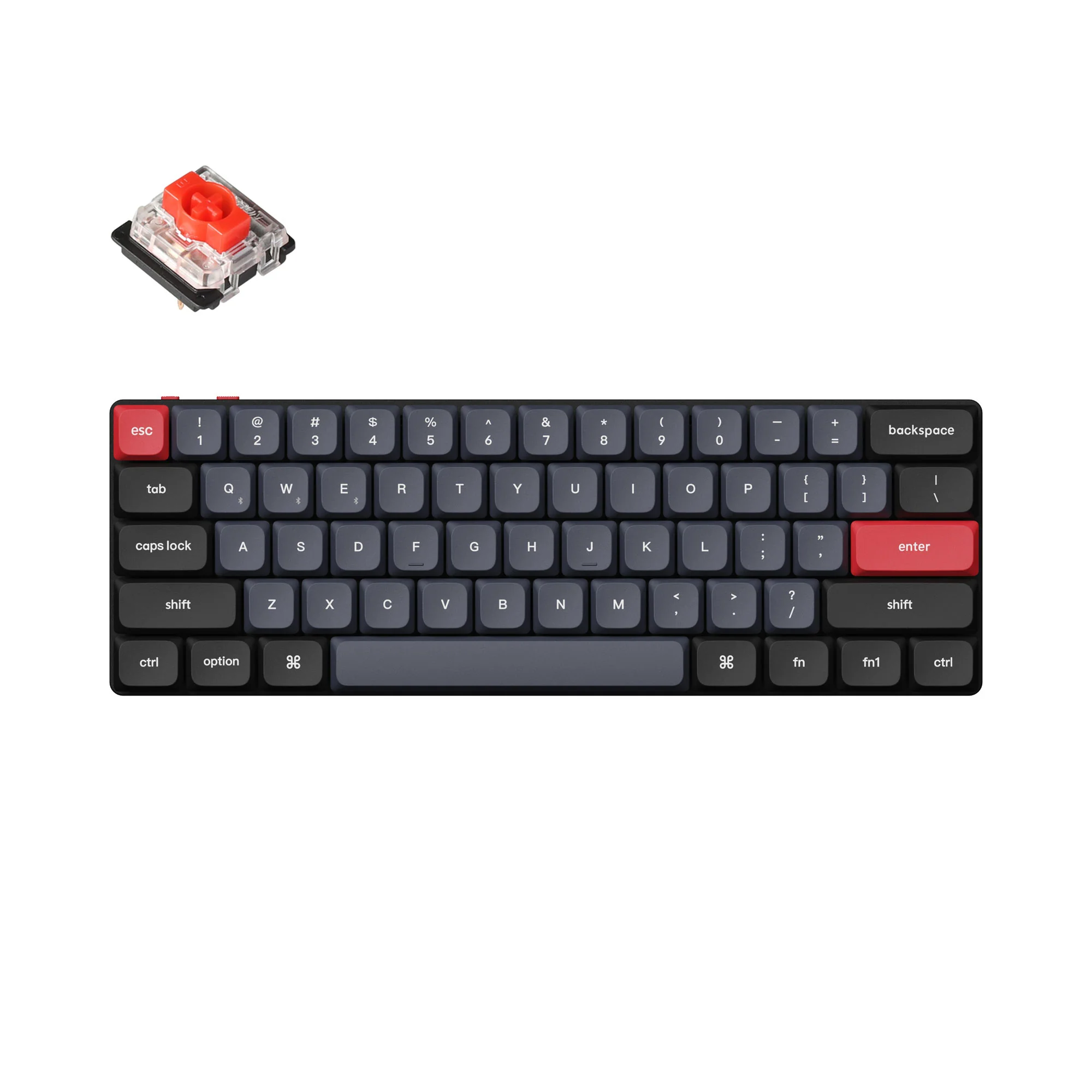 Bezprzewodowa klawiatura mechaniczna custom Keychron K9 Pro QMK/VIA