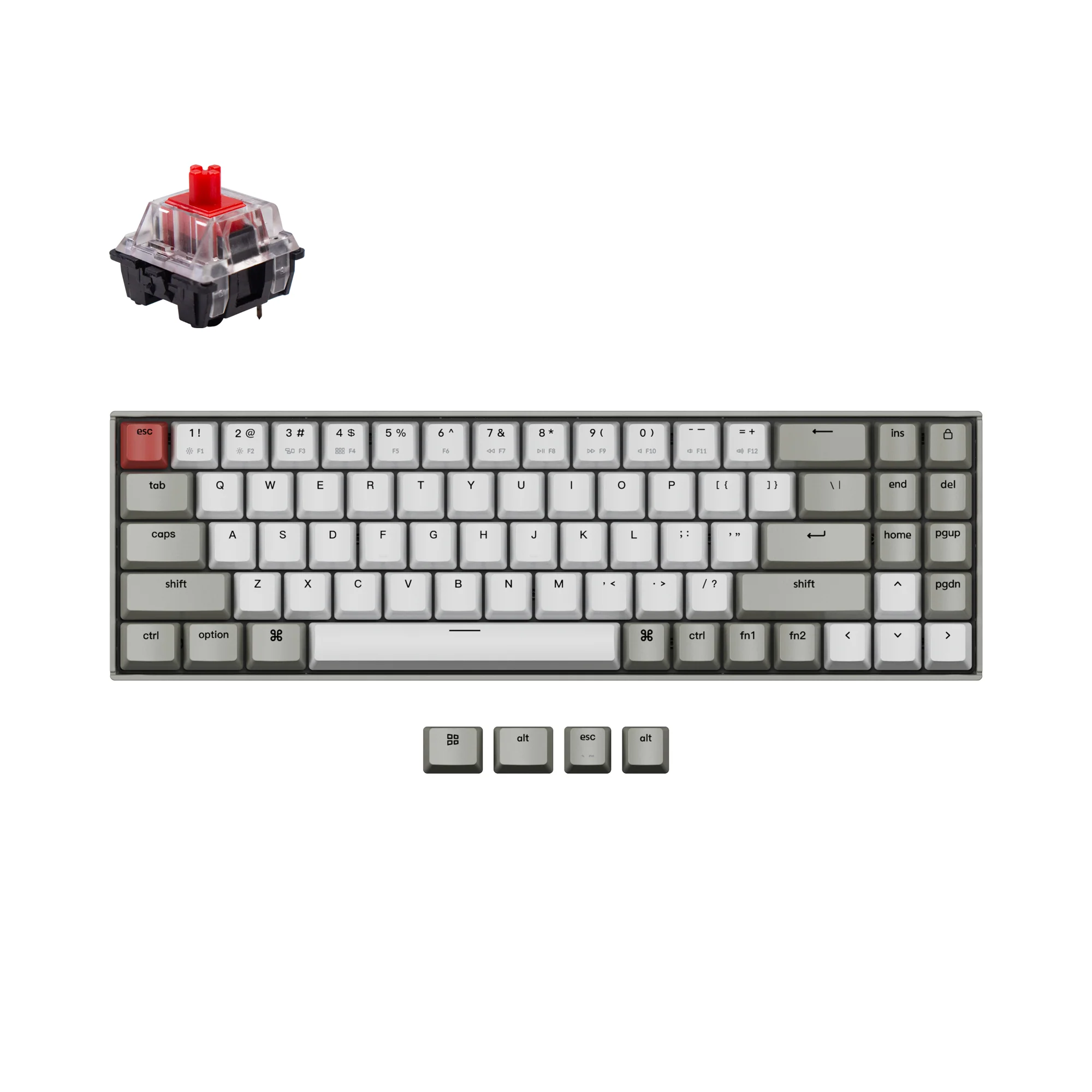 Teclado mecánico inalámbrico Keychron K14