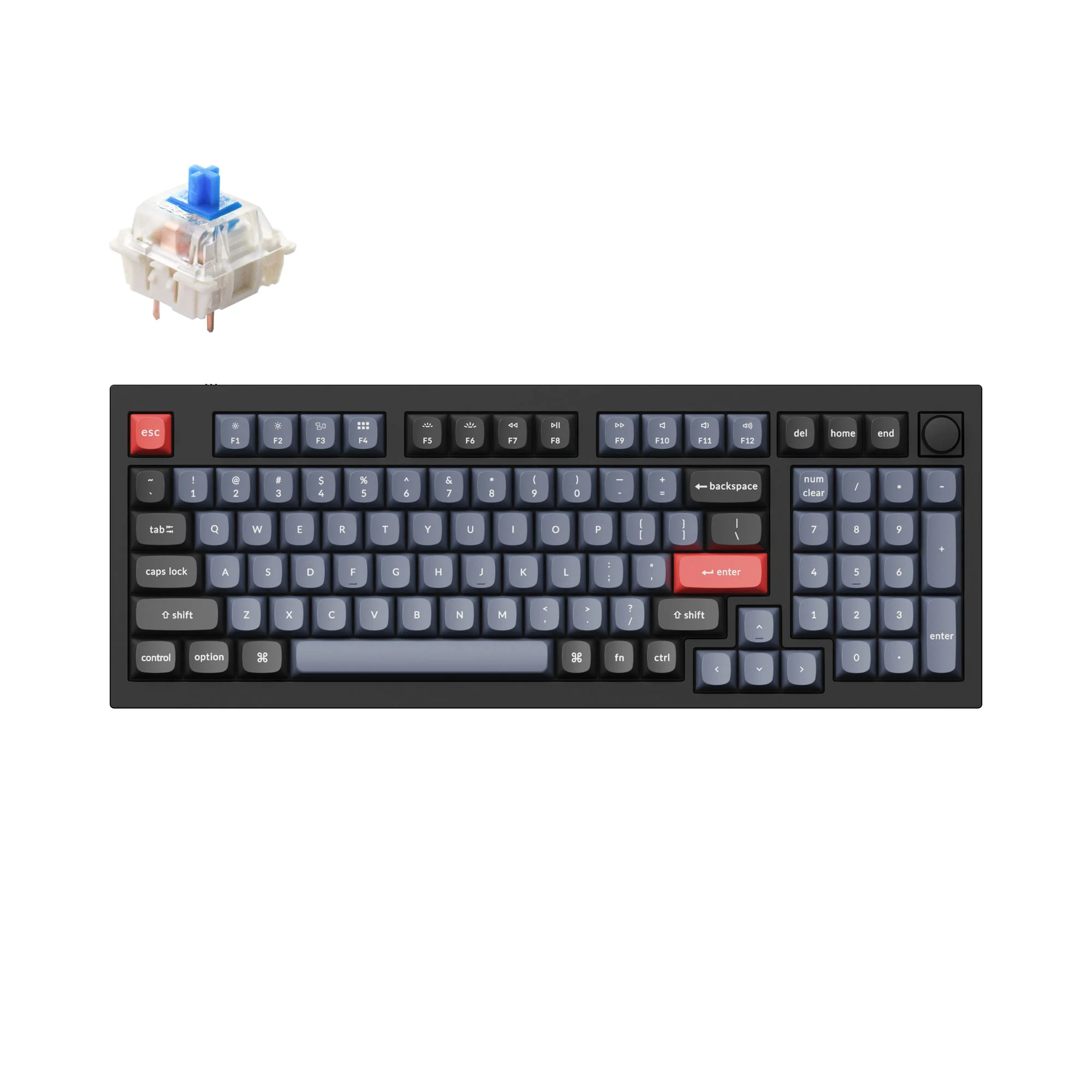 Klawiatura mechaniczna Keychron Q5 QMK Custom