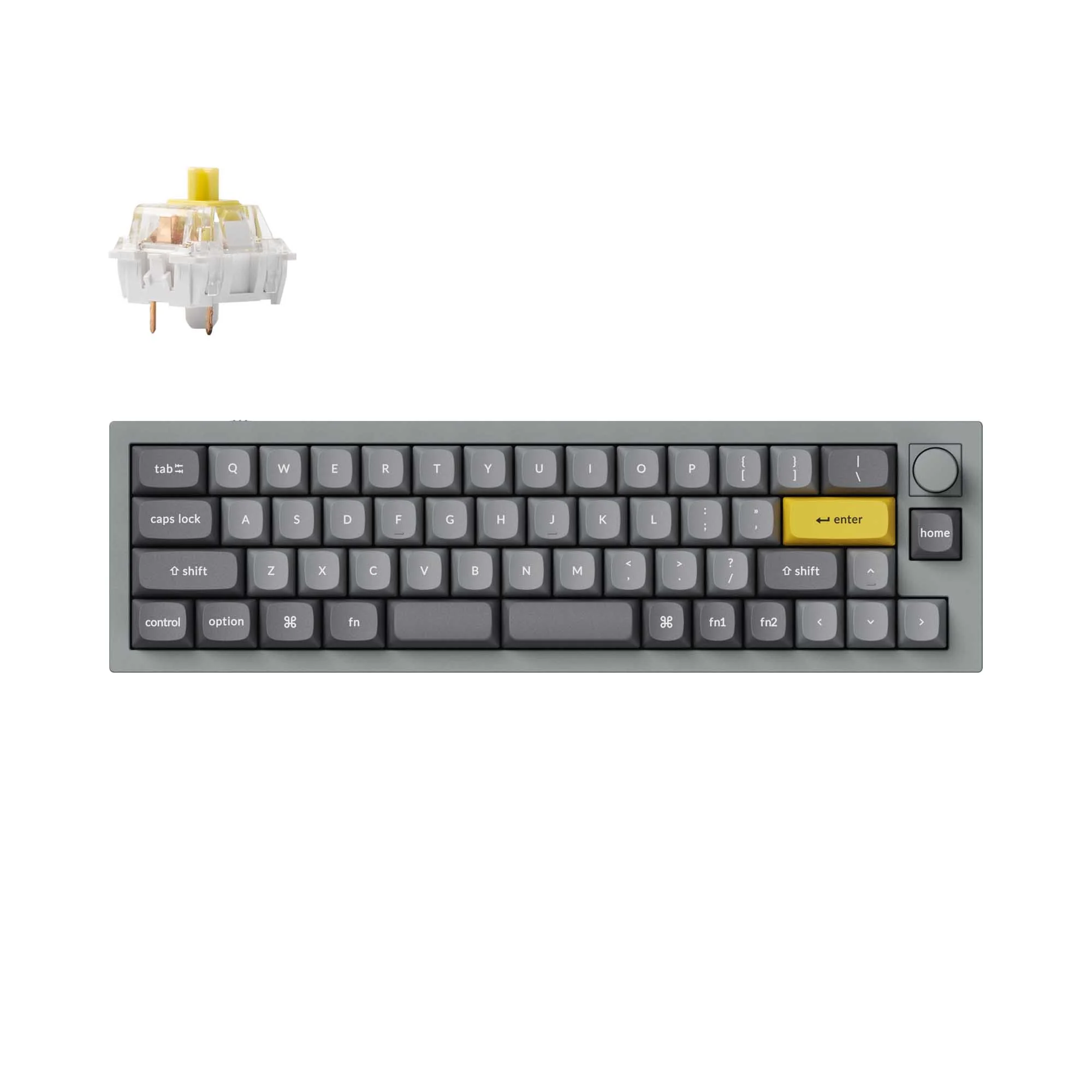 Keychron Q9 QMK Custom mekanisk tastatur