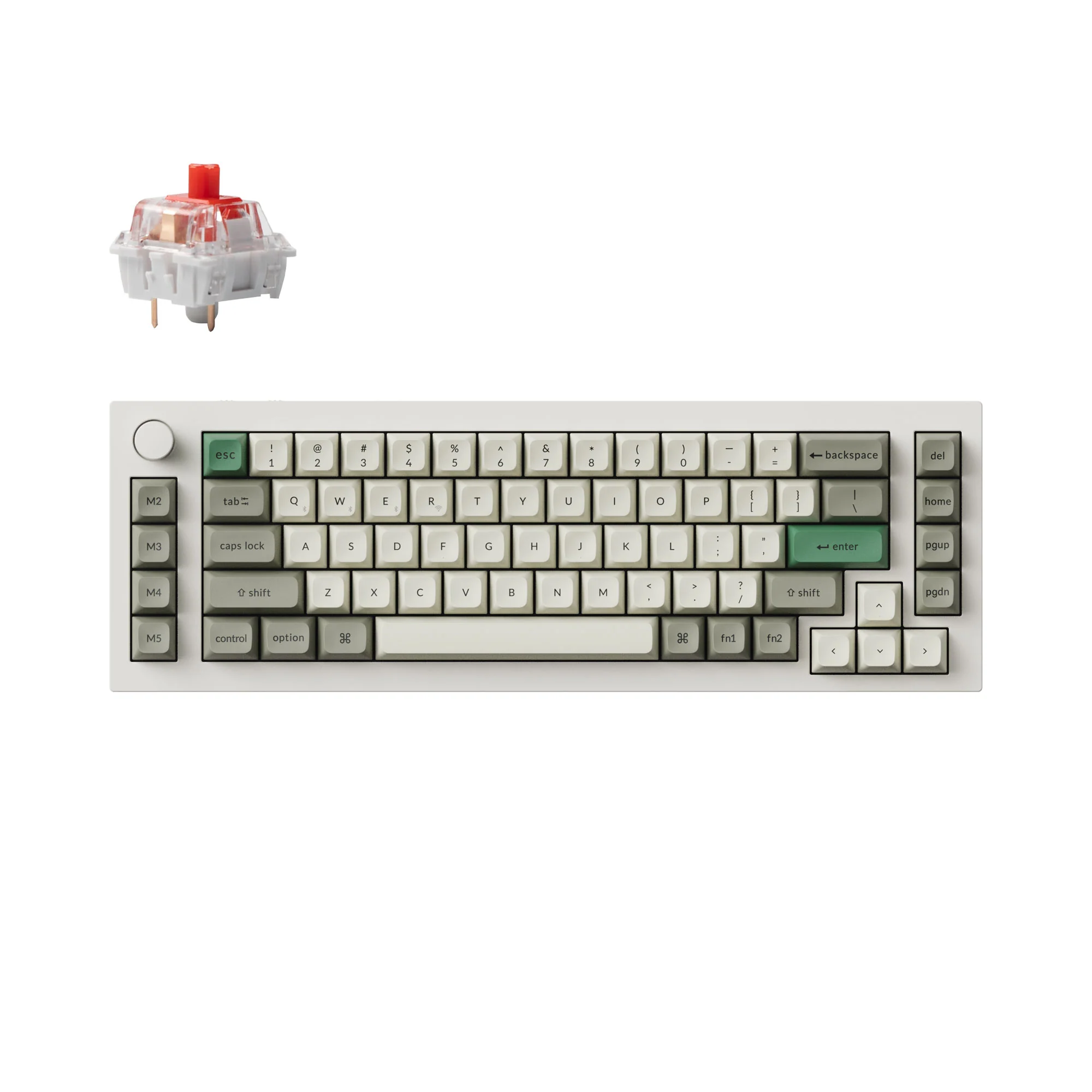 Keychron Q65 Max QMK/VIA Bezprzewodowa konfigurowalna klawiatura mechaniczna