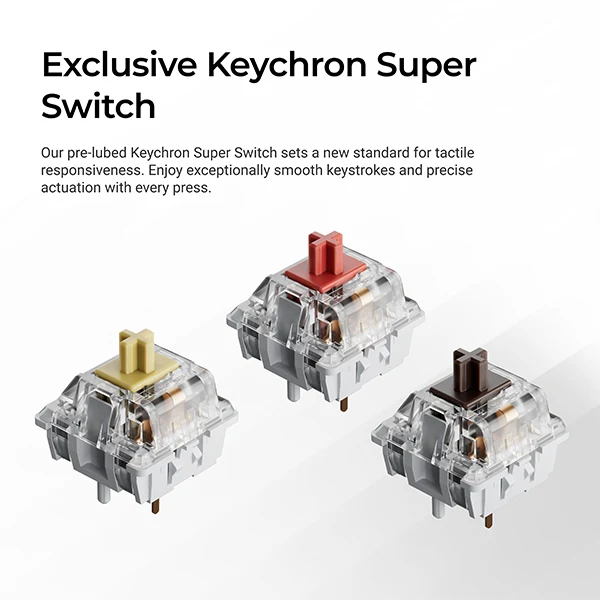 Teclado mecánico inalámbrico Keychron K4 Max QMK colección distribución ISO
