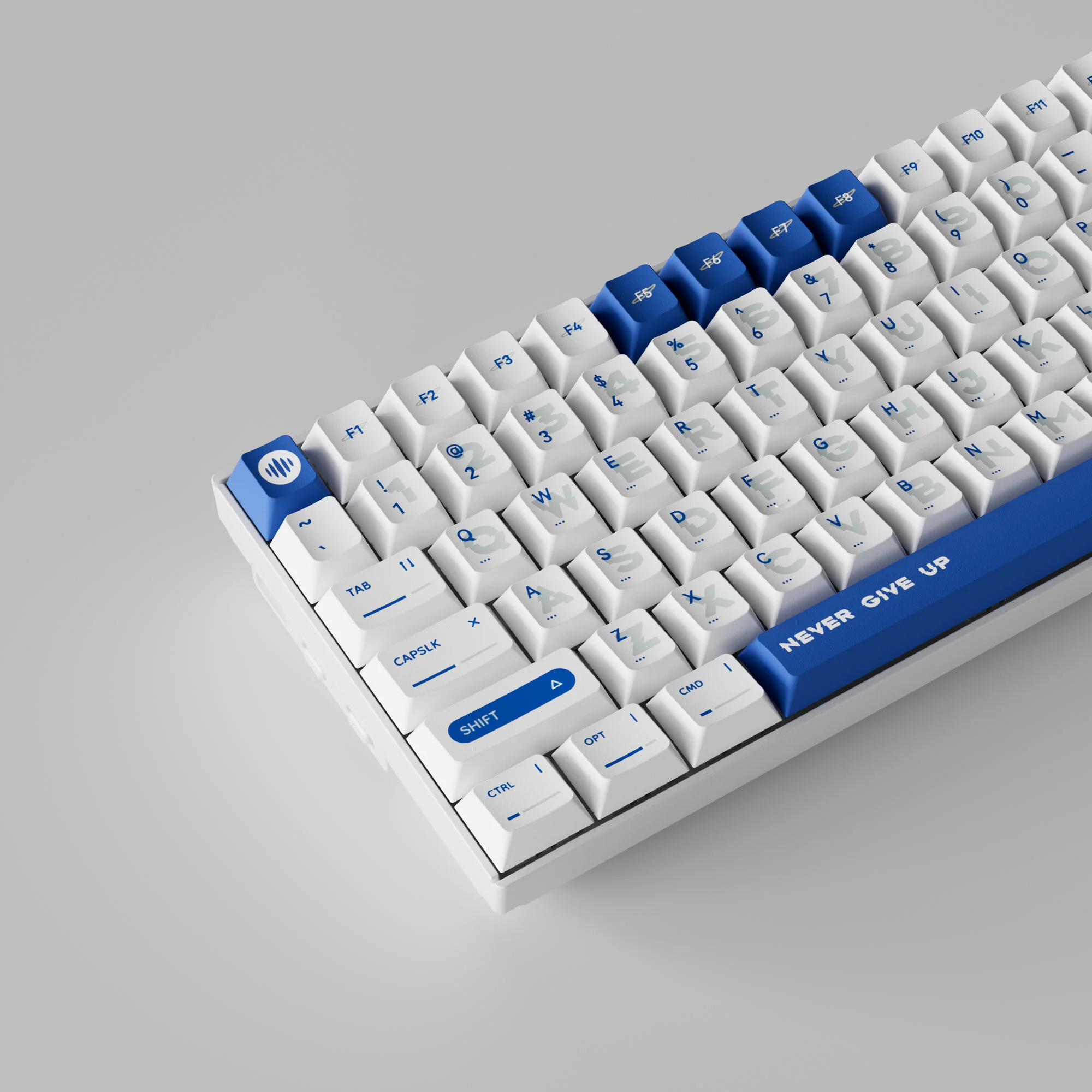 Blue Planet - Set completo de keycaps PBT de perfil Cherry con sublimación