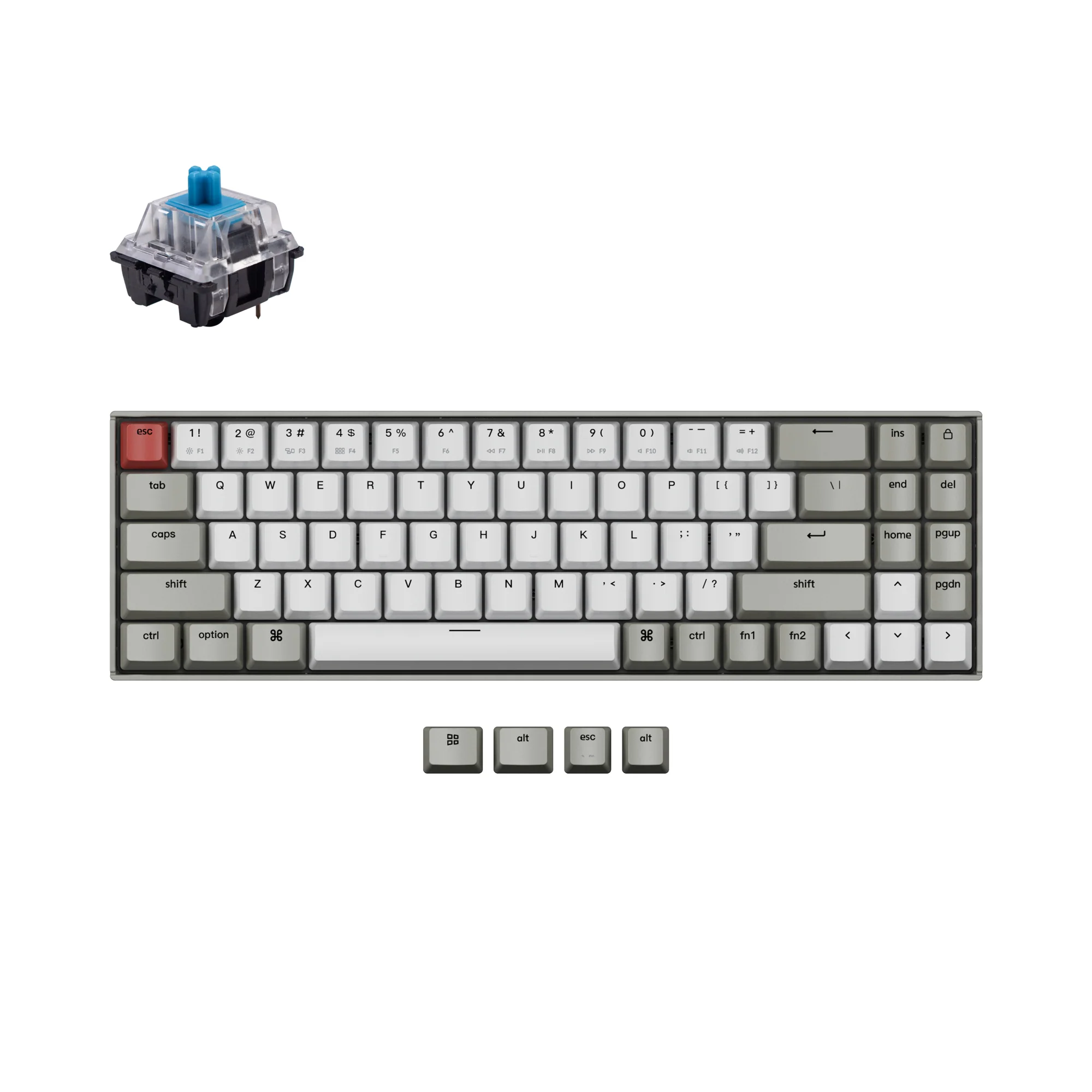 Teclado mecánico inalámbrico Keychron K14