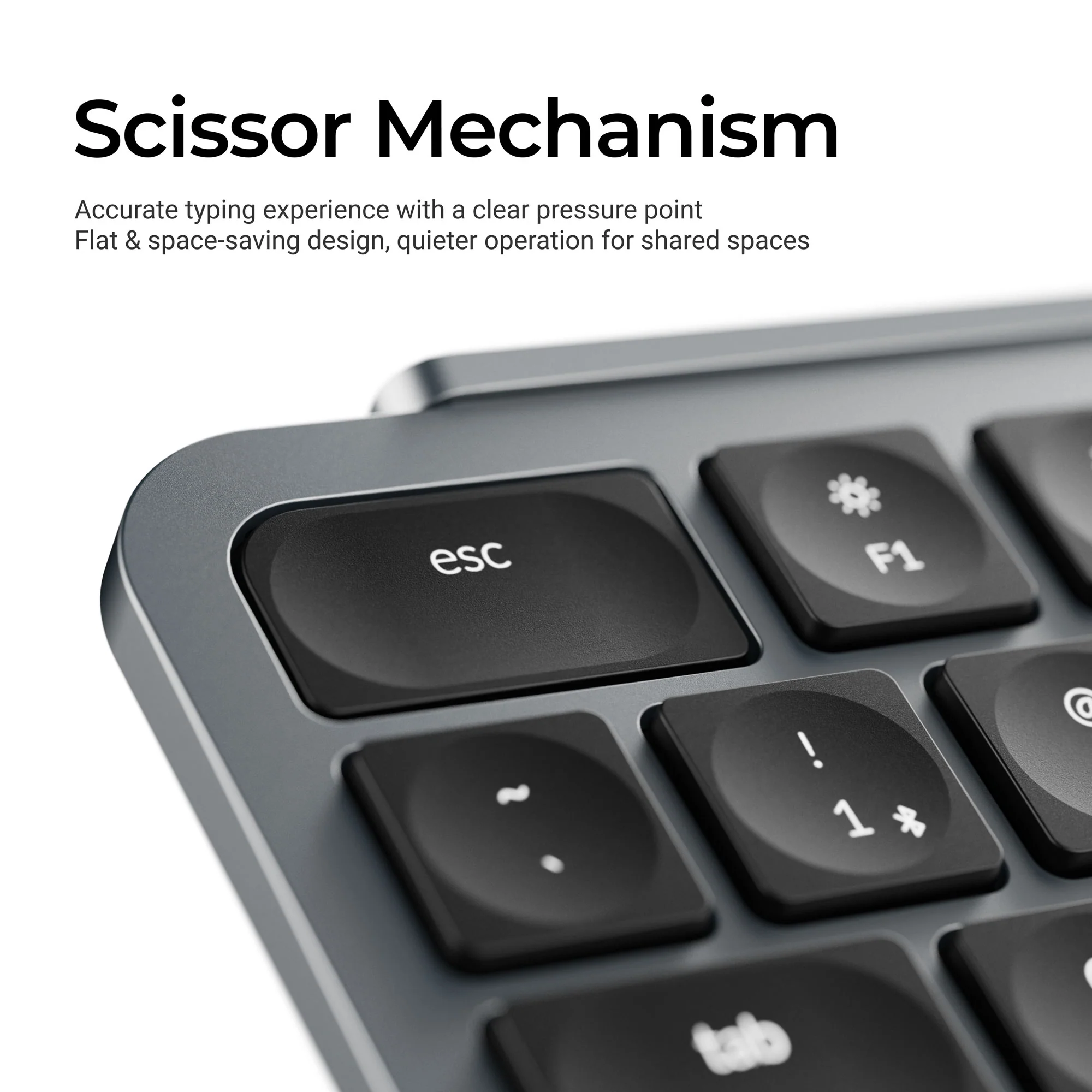 Keychron B1 Pro Ultra-slim trådløst tastatur