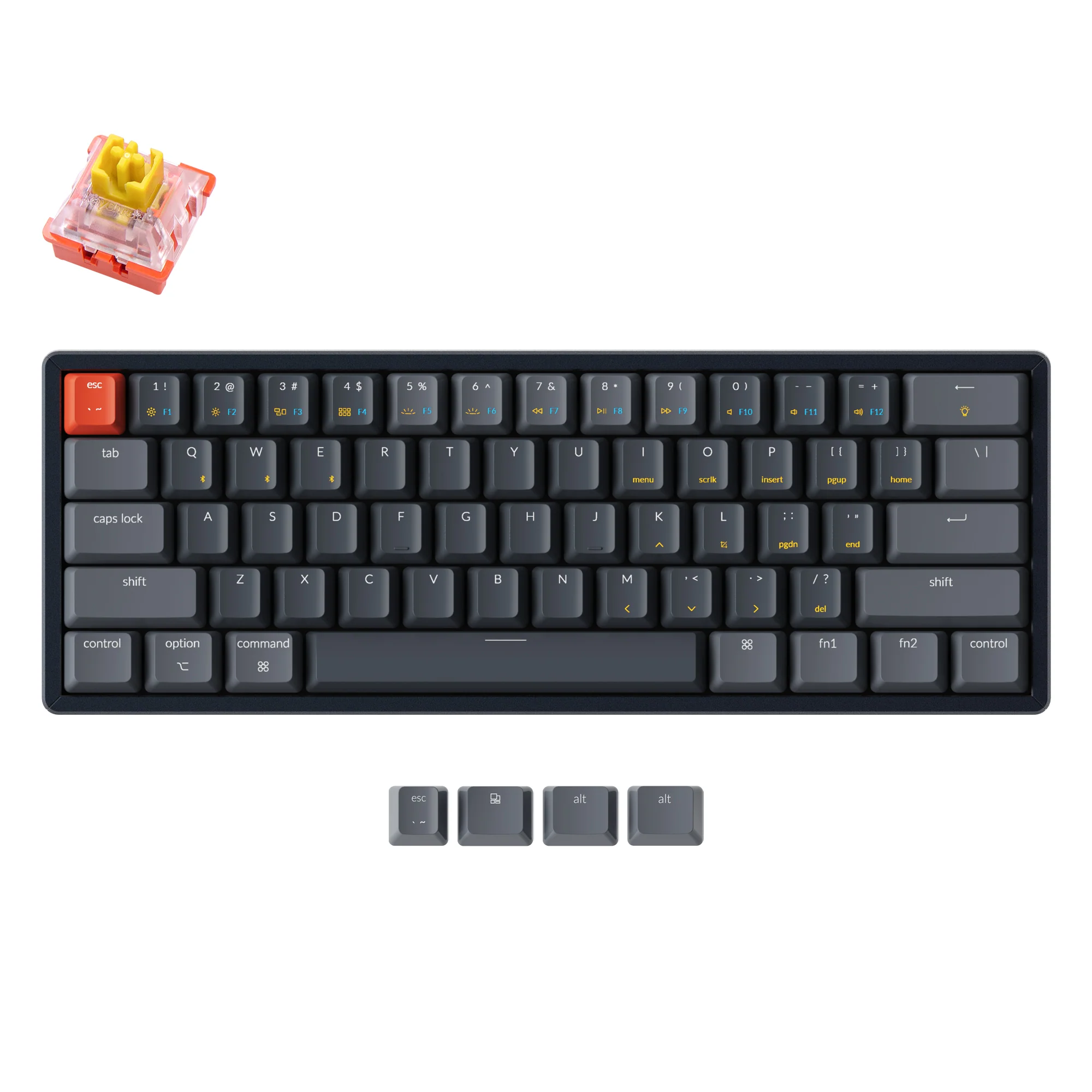Bezprzewodowa mechaniczna klawiatura Keychron K12