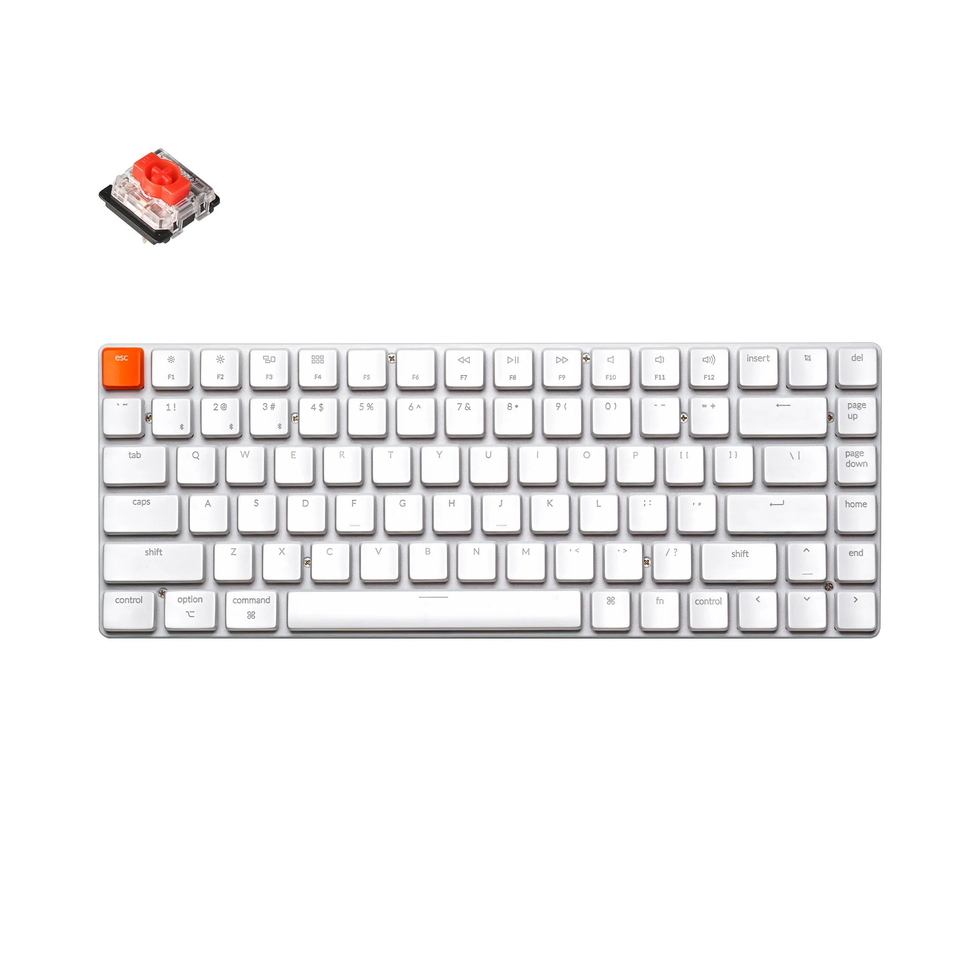 Clavier mécanique sans fil ultra-fin Keychron K3 sans rétroéclairage (Version 2)