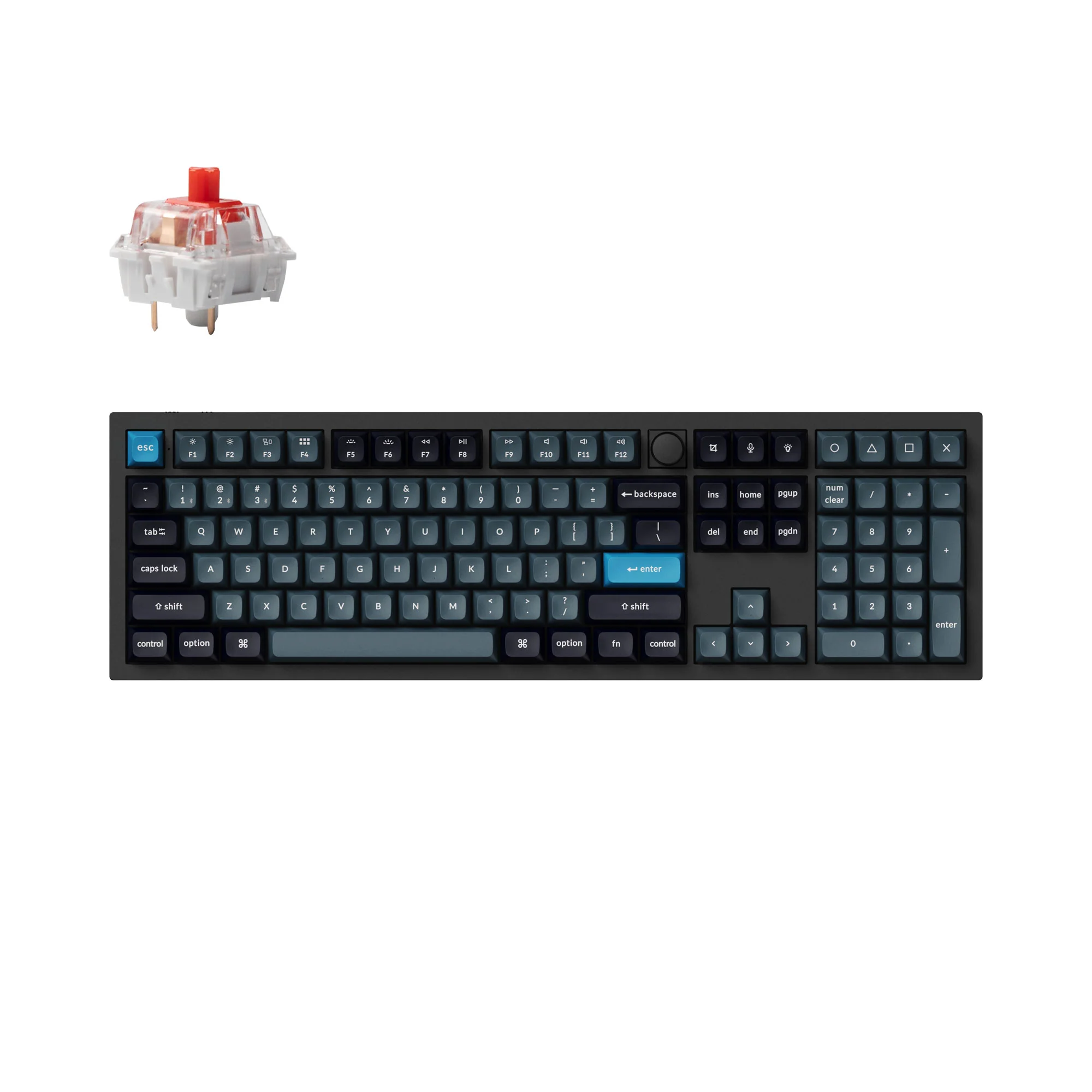 Keychron Q6 Pro QMK/VIA langaton mukautettu mekaaninen näppäimistö