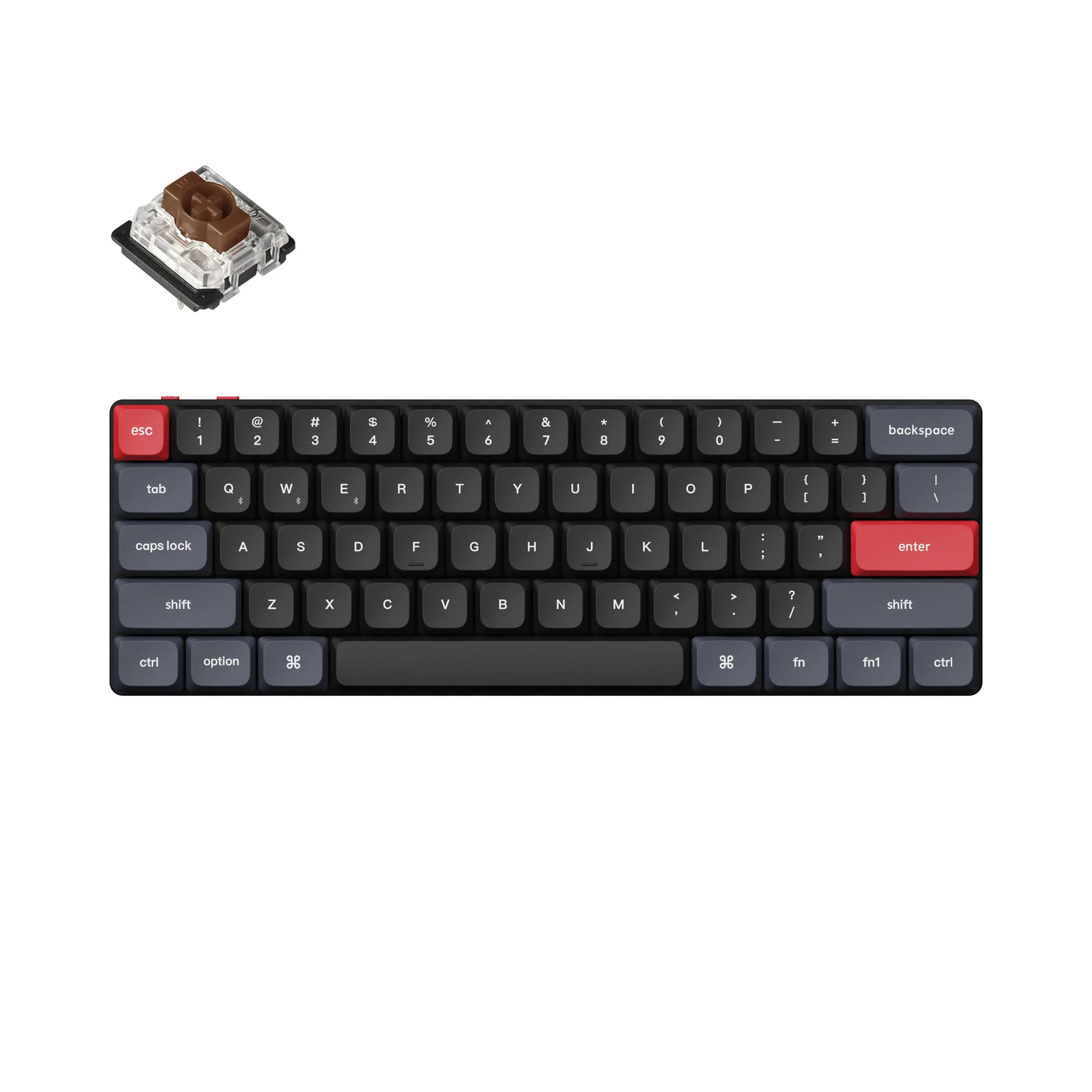 Clavier mécanique personnalisé sans fil Keychron K9 Pro QMK/VIA