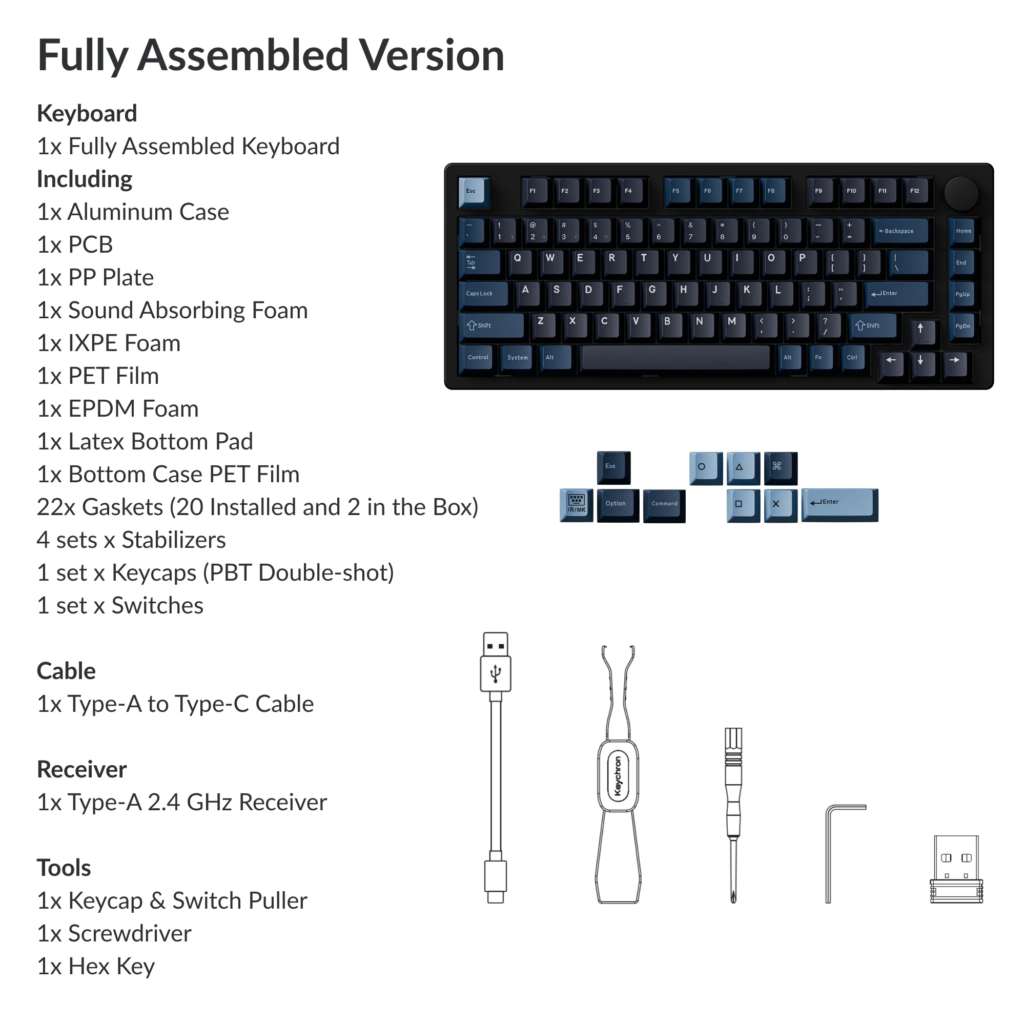 Keychron J10 Ultra 8K Bezprzewodowa Konfigurowalna Klawiatura Mechaniczna