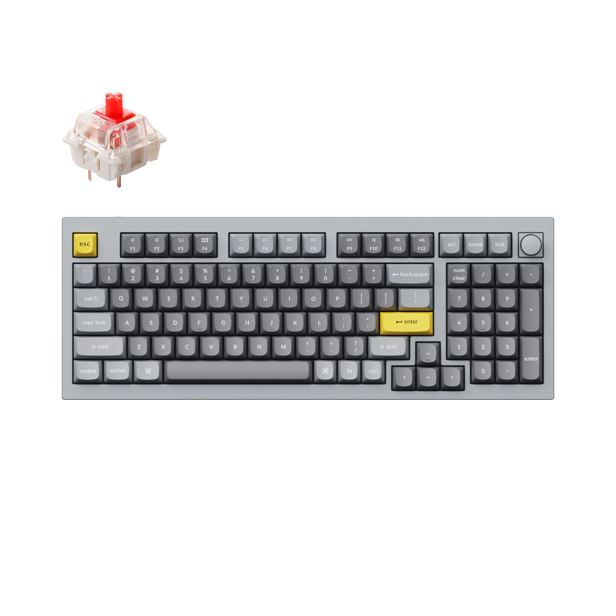 Klawiatura mechaniczna Keychron Q5 QMK Custom