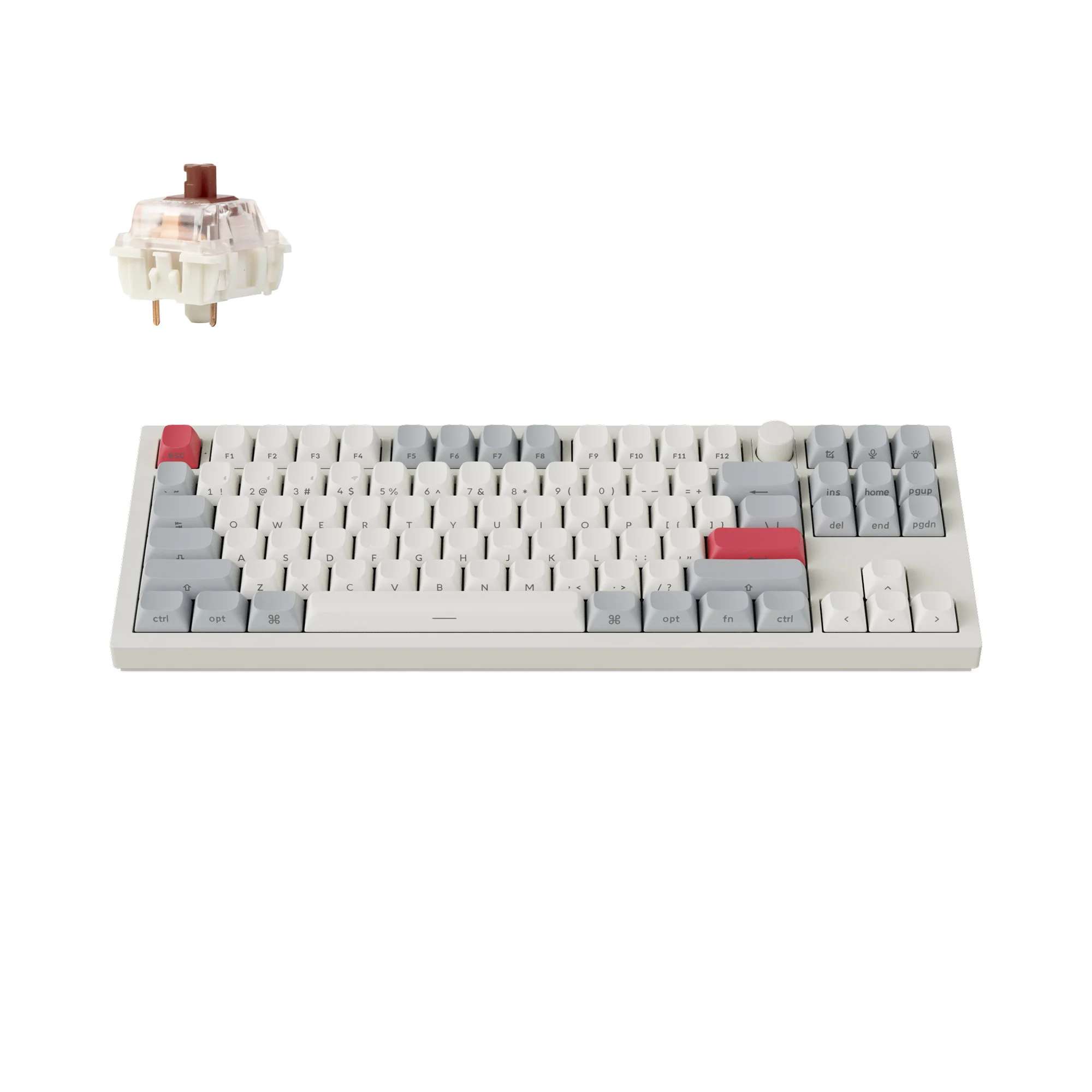 Keychron Q3 Max QMK/VIA Bezprzewodowa konfigurowalna klawiatura mechaniczna