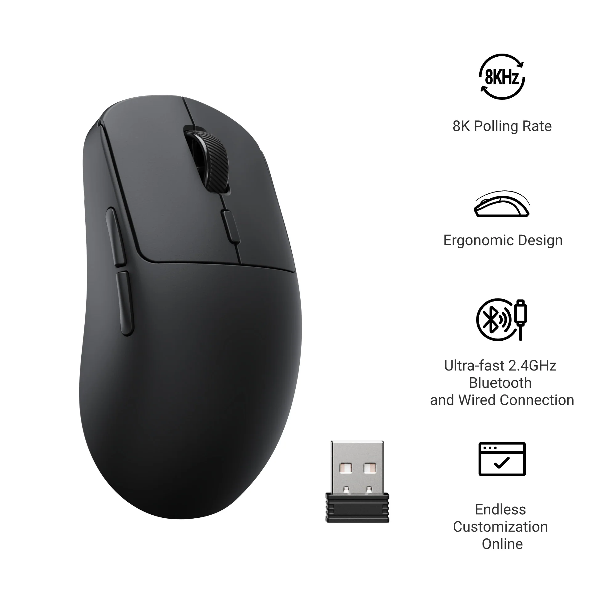 Lemokey G2 Wireless Mouse