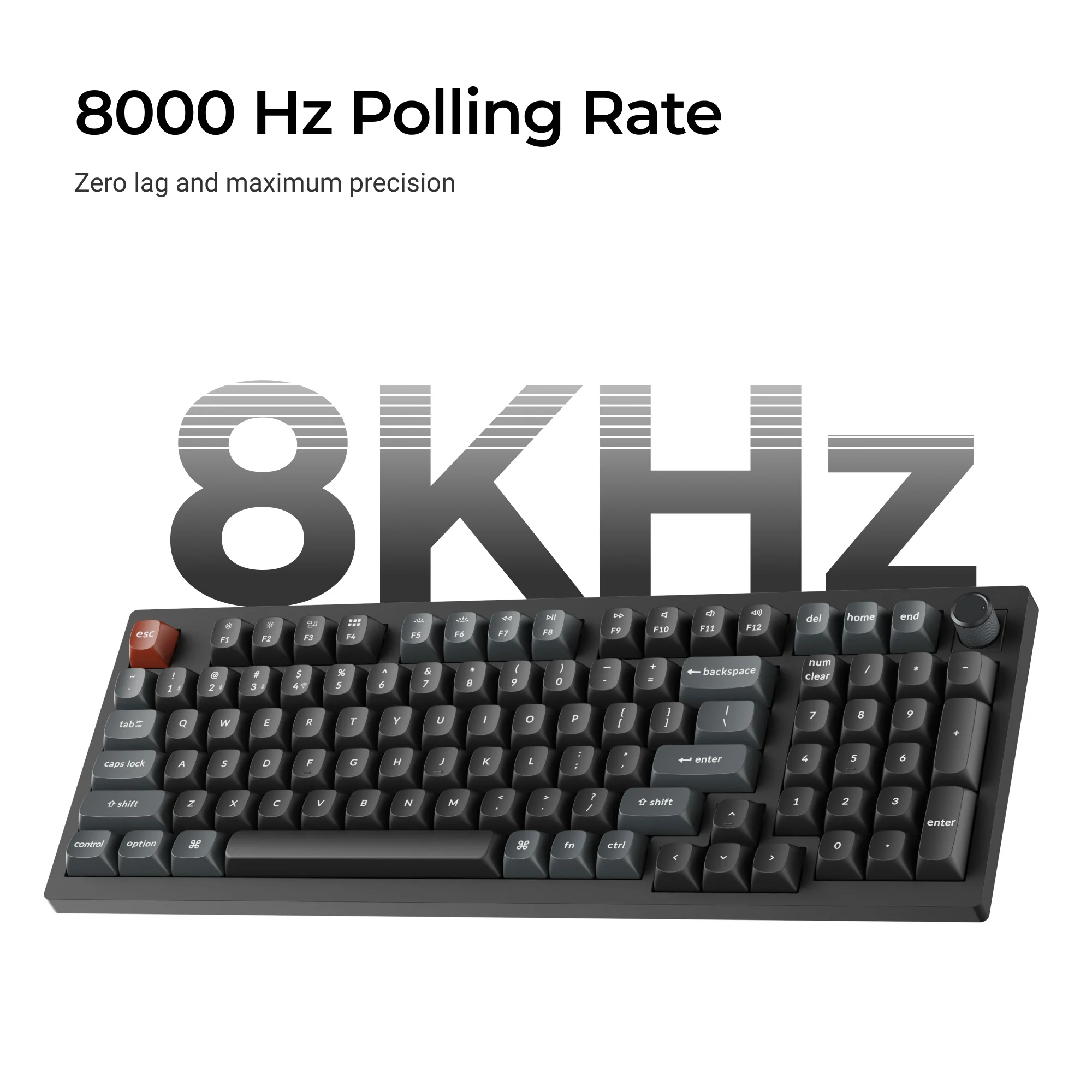 Teclado mecánico personalizado inalámbrico Keychron V5 Ultra 8K