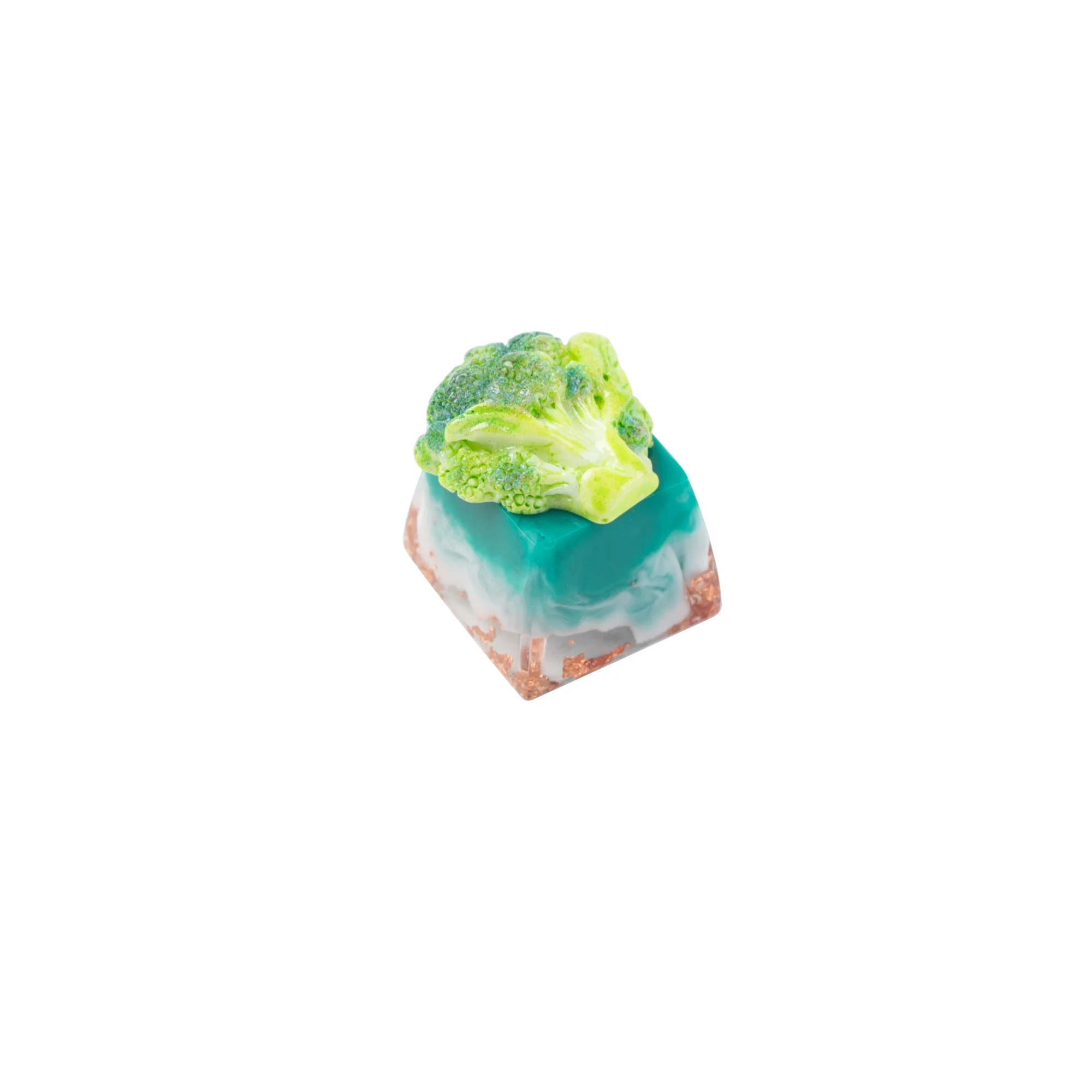 Keycap artesanal de resina Fruta Linda