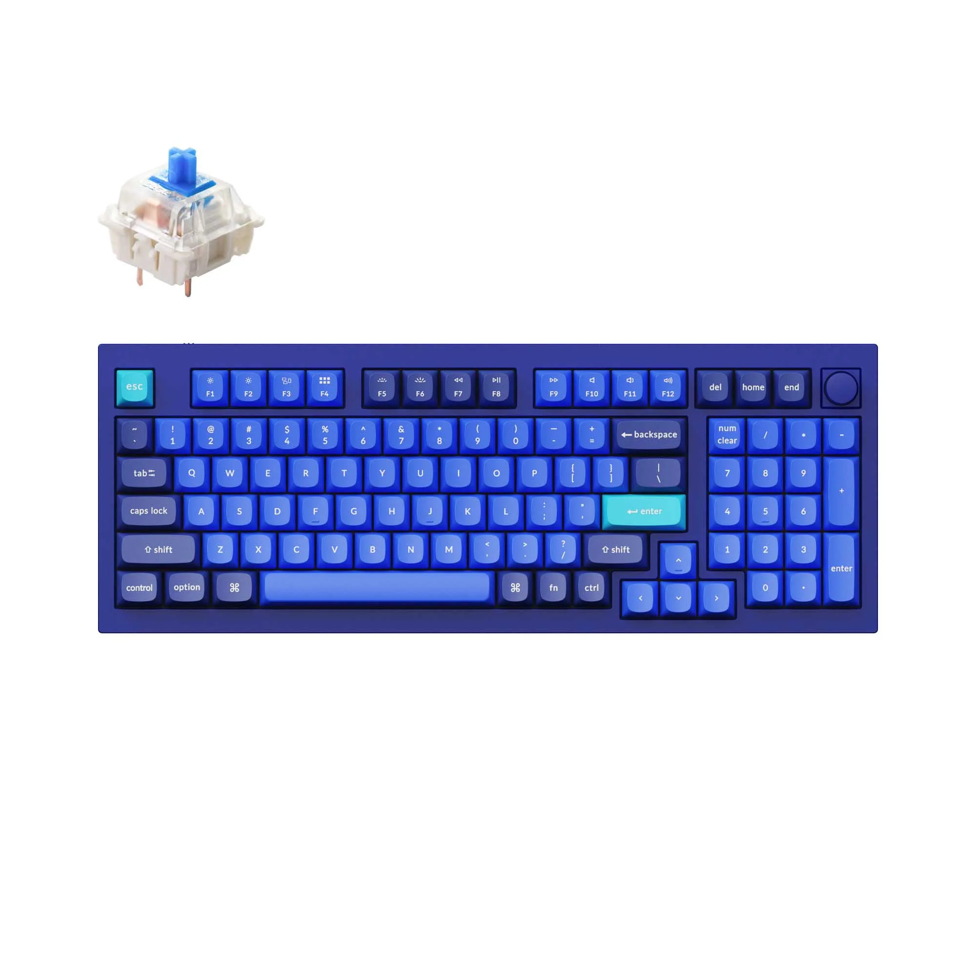 Klawiatura mechaniczna Keychron Q5 QMK Custom