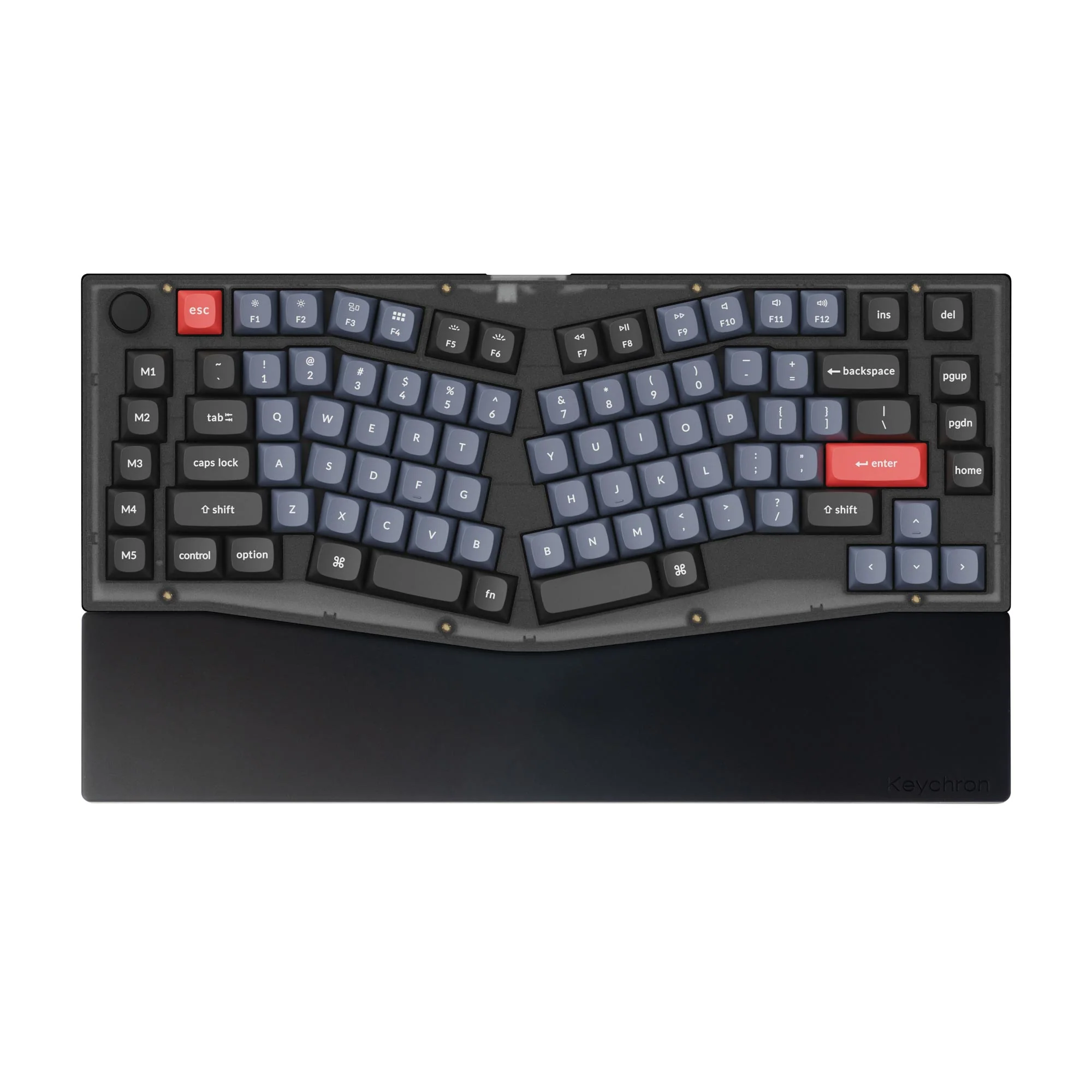 Apoio de Pulso de Silicone Keychron
