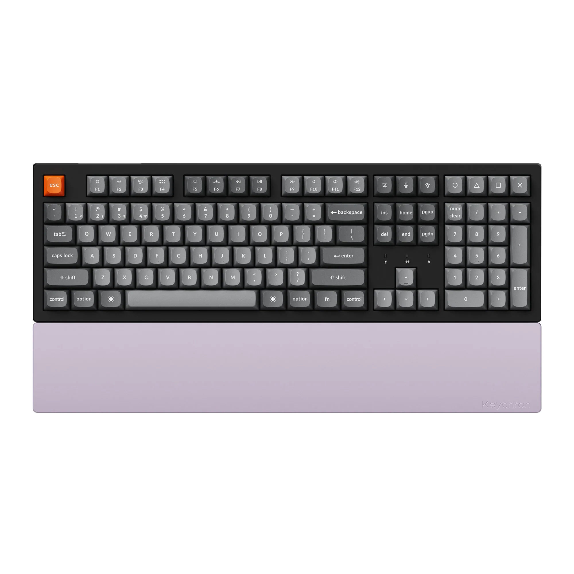 Apoio de Pulso de Silicone Keychron