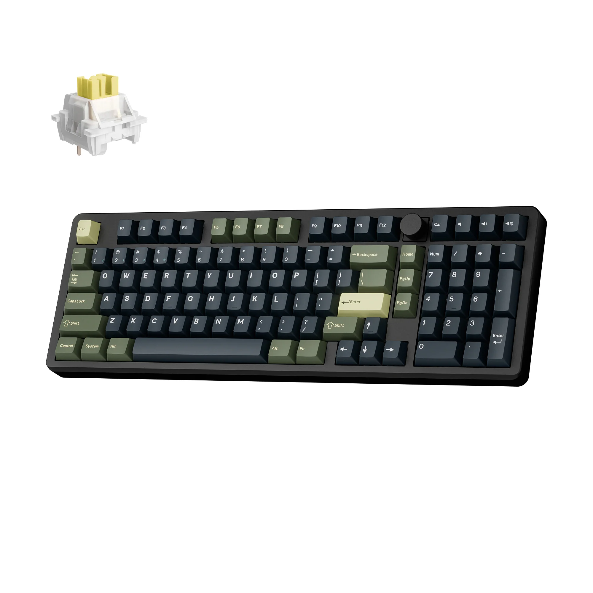 Teclado mecânico sem fio Keychron J11 Ultra 8K