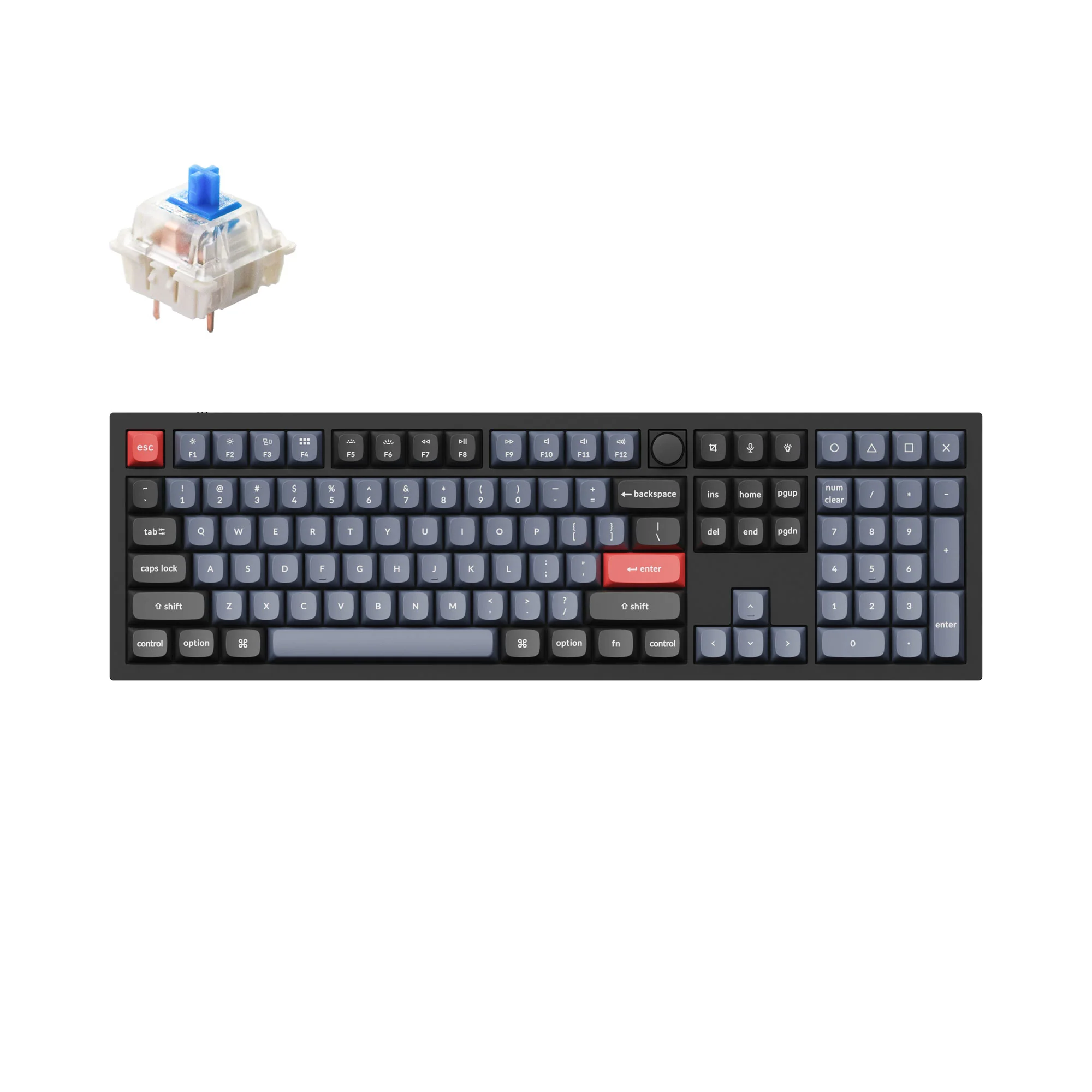 Teclado mecánico personalizado QMK Keychron Q6