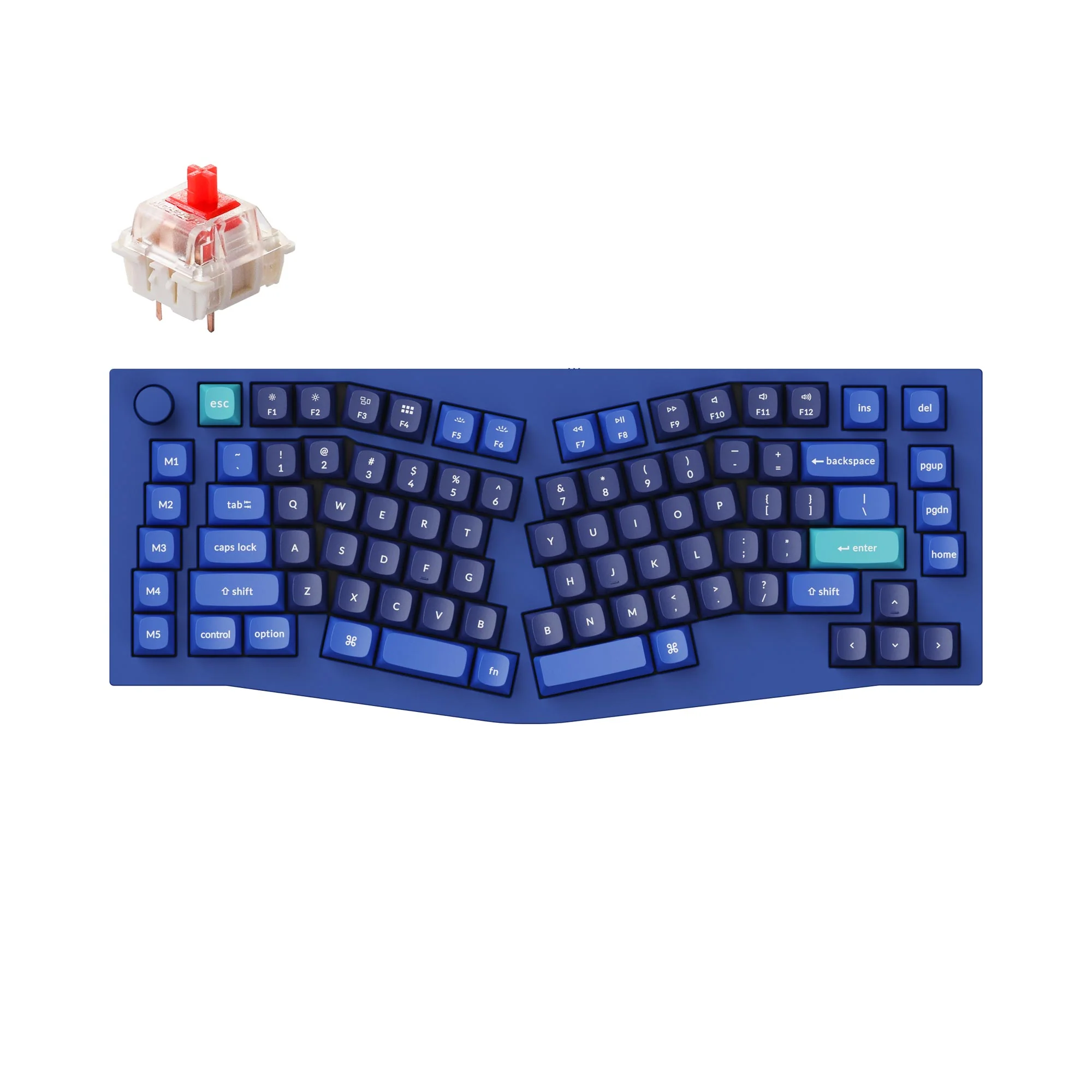 Keychron Q10 (Alice-Layout) QMK Custom Mechanische Tastatur