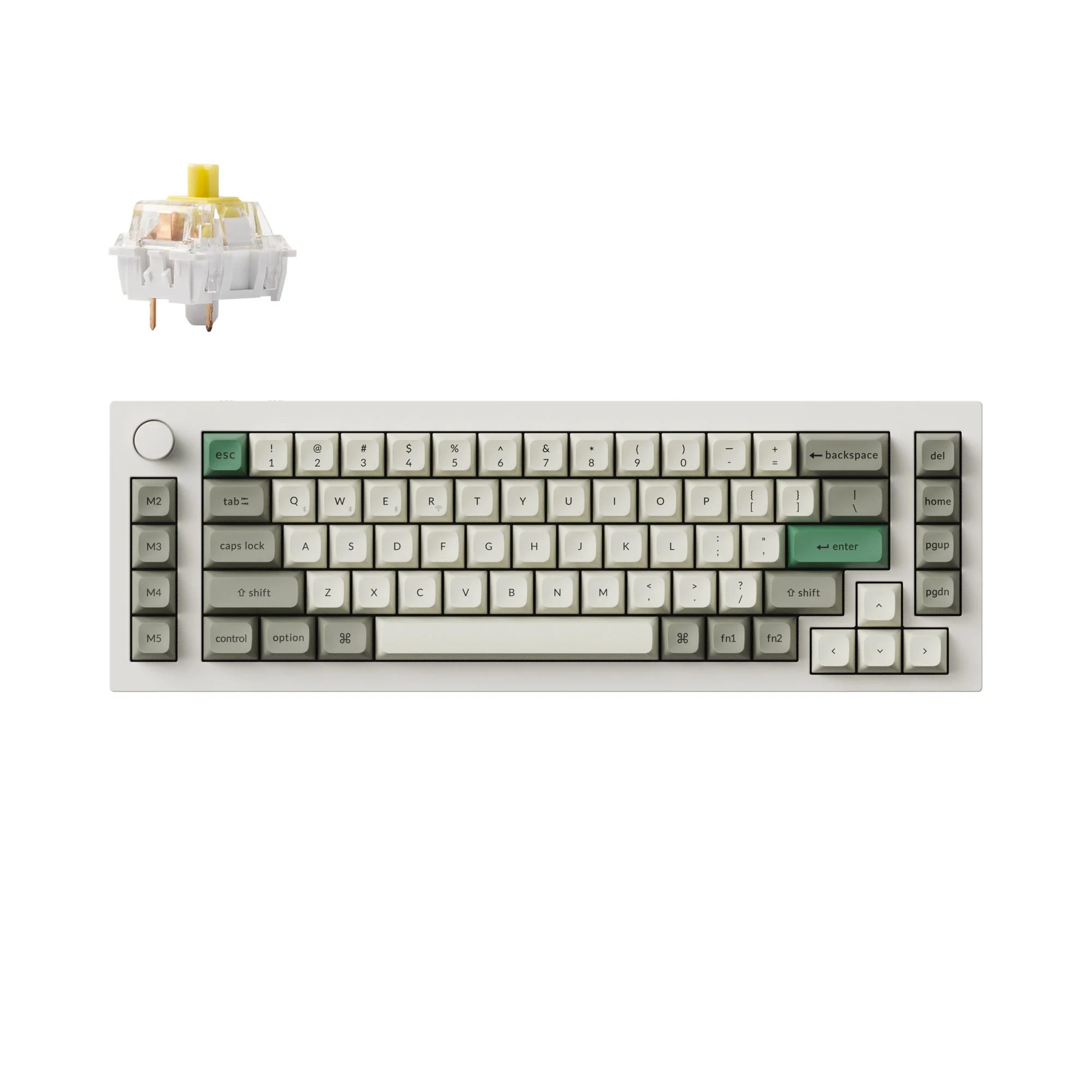 Keychron Q65 Max QMK/VIA Bezprzewodowa konfigurowalna klawiatura mechaniczna