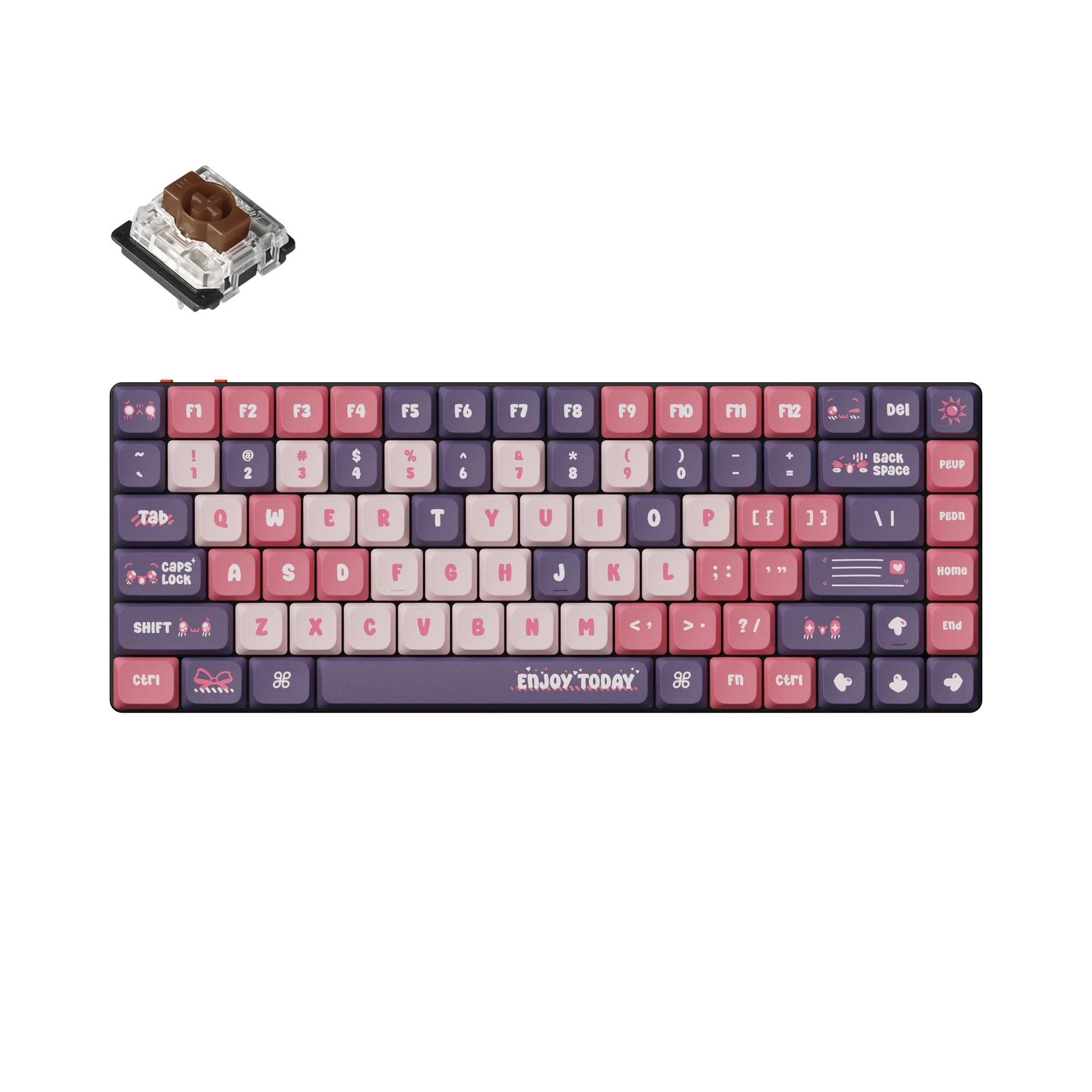 Teclado Mecânico Personalizado Sem Fio QMK/VIA Keychron K3 Pro
