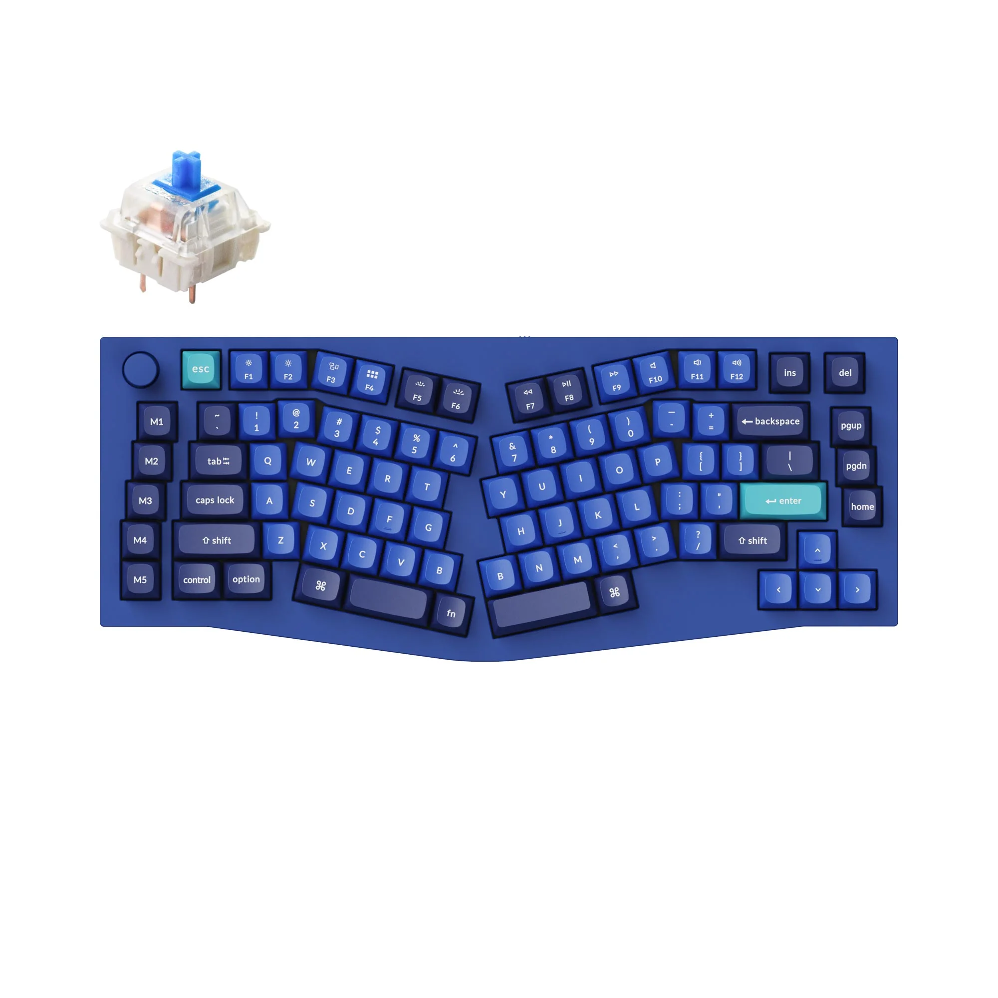 Keychron Q10 (Alice-Layout) QMK Custom Mechanische Tastatur