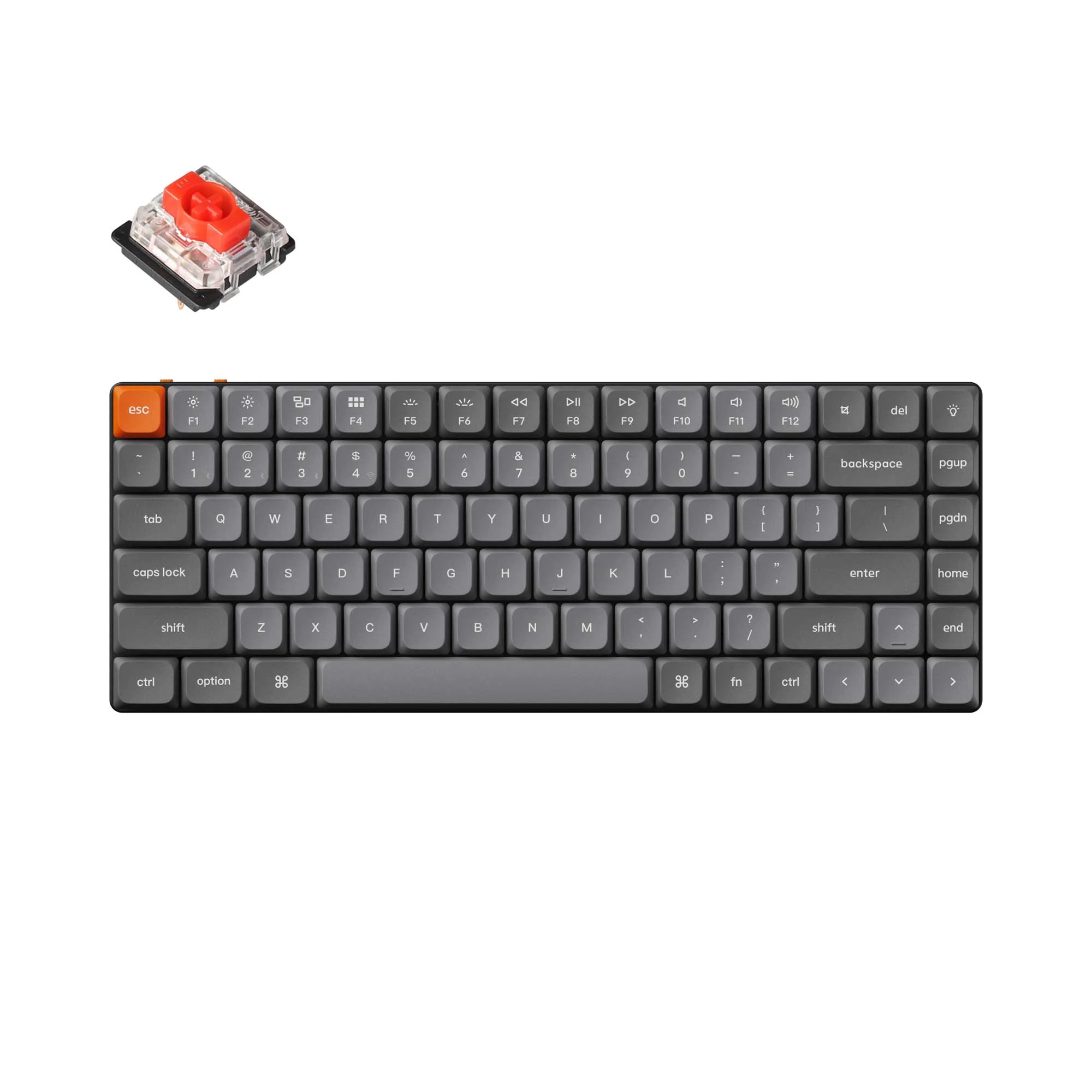 Keychron K3 Max QMK/VIA langaton mukautettava mekaaninen näppäimistö