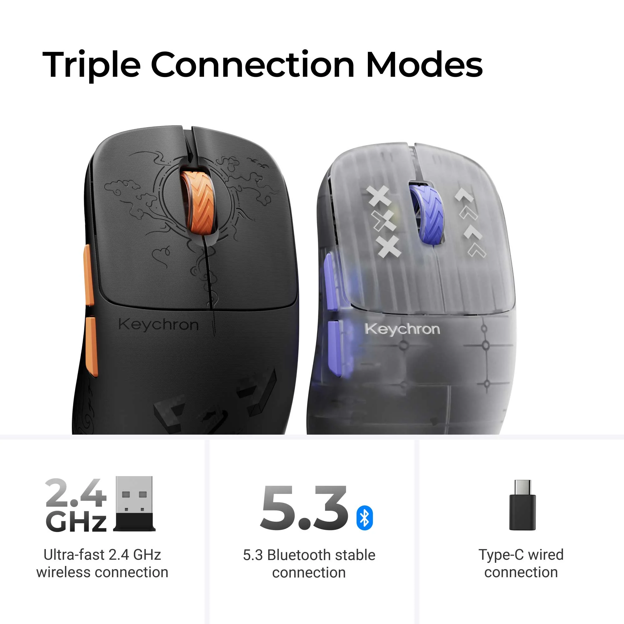Ratón inalámbrico Keychron G3 Ultra Light