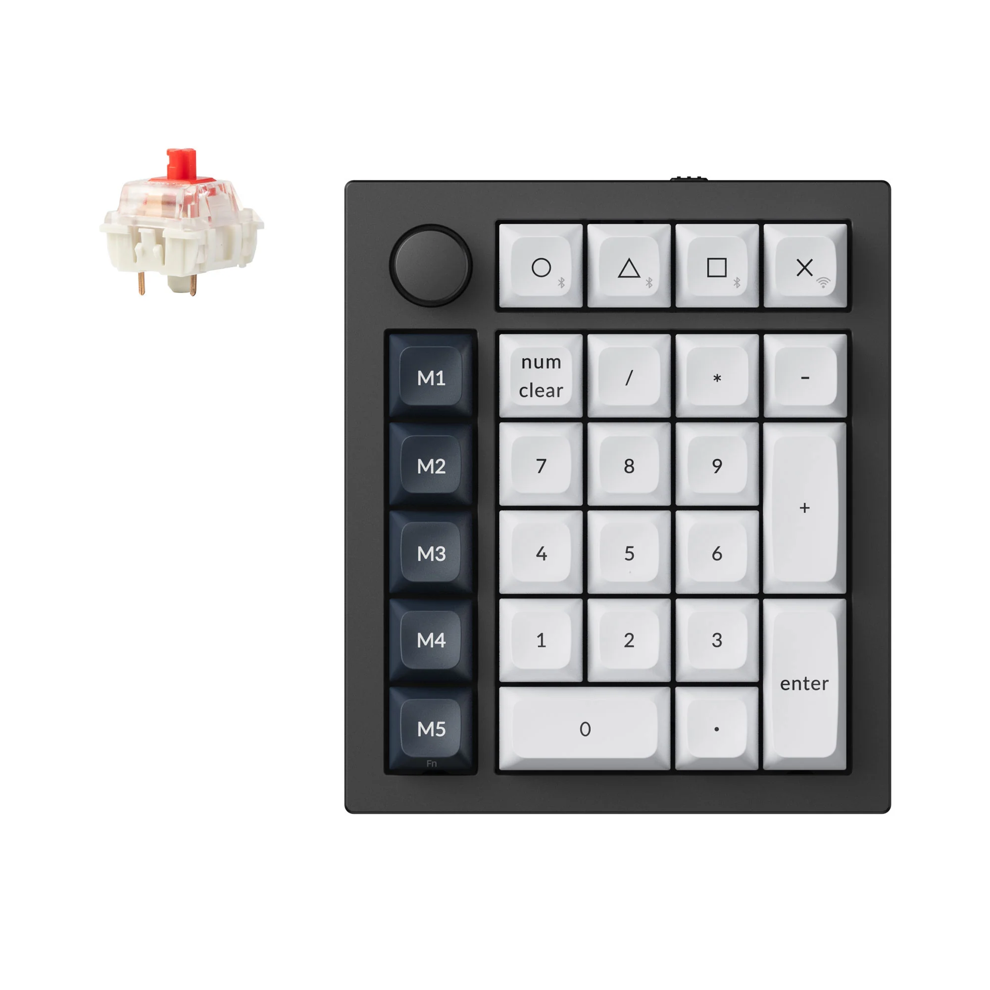 Keychron Q0 Max QMK Teclado numérico inalámbrico personalizado