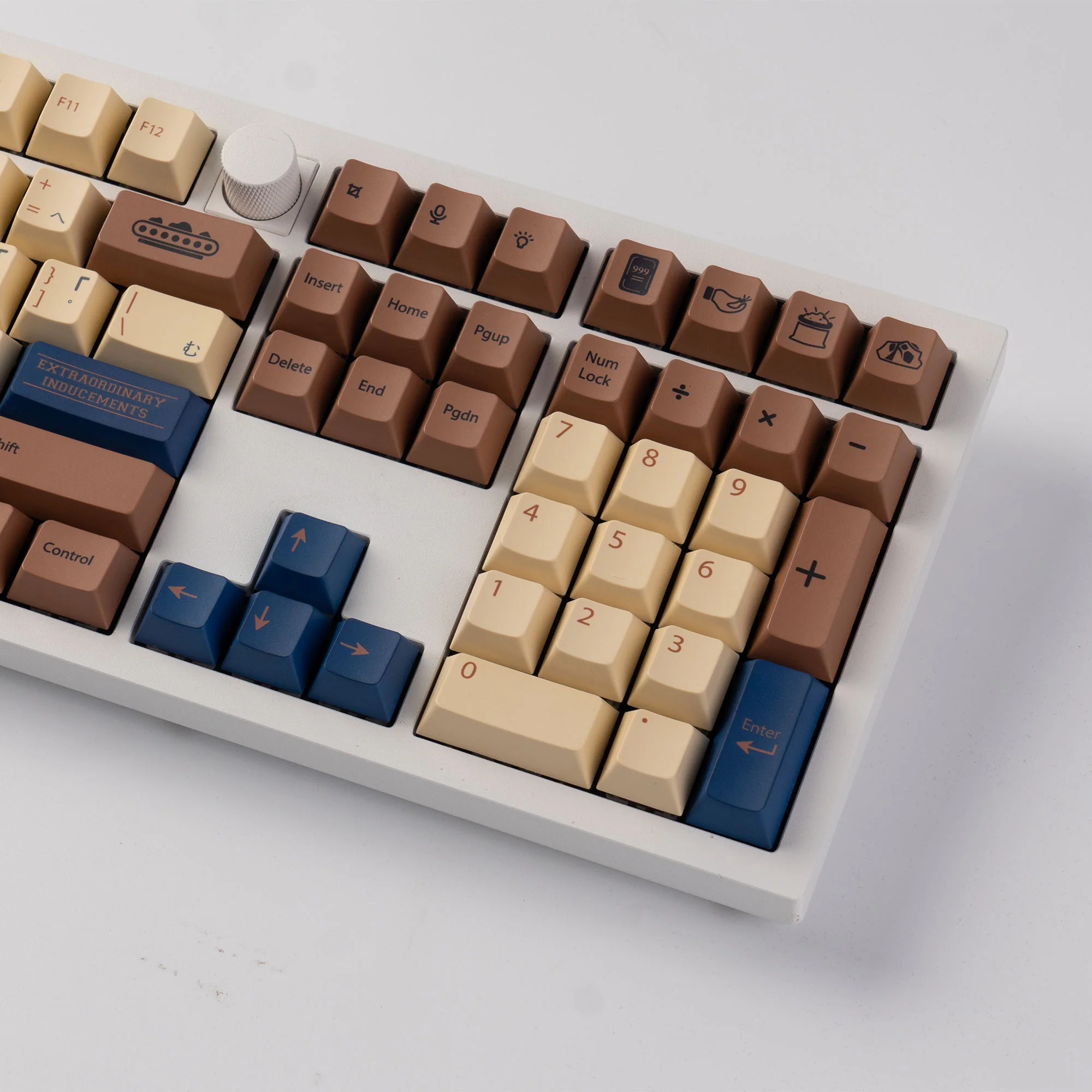 Treasure Hunter - Cherry Profile Dye-Sub PBT täysi näppäinhattusarja