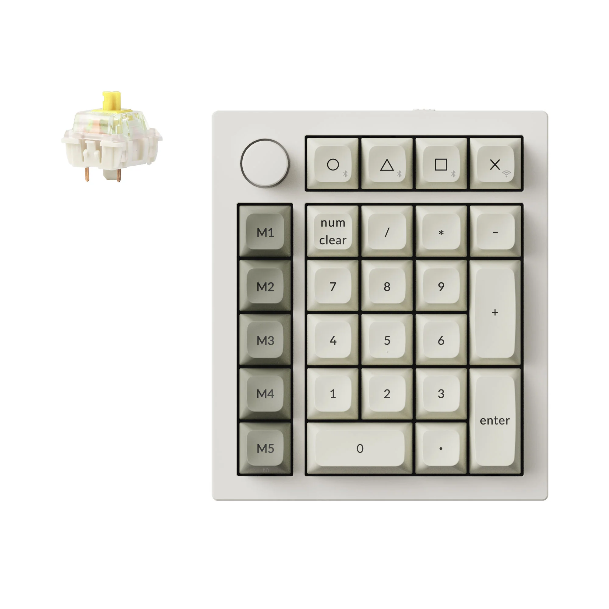 Keychron Q0 Max QMK Teclado numérico inalámbrico personalizado
