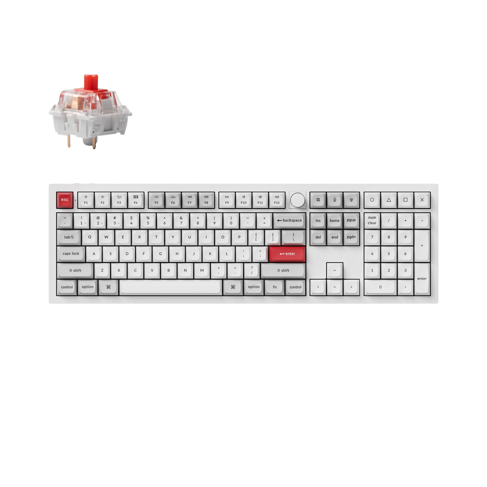 Keychron Q6 Pro QMK/VIA langaton mukautettu mekaaninen näppäimistö