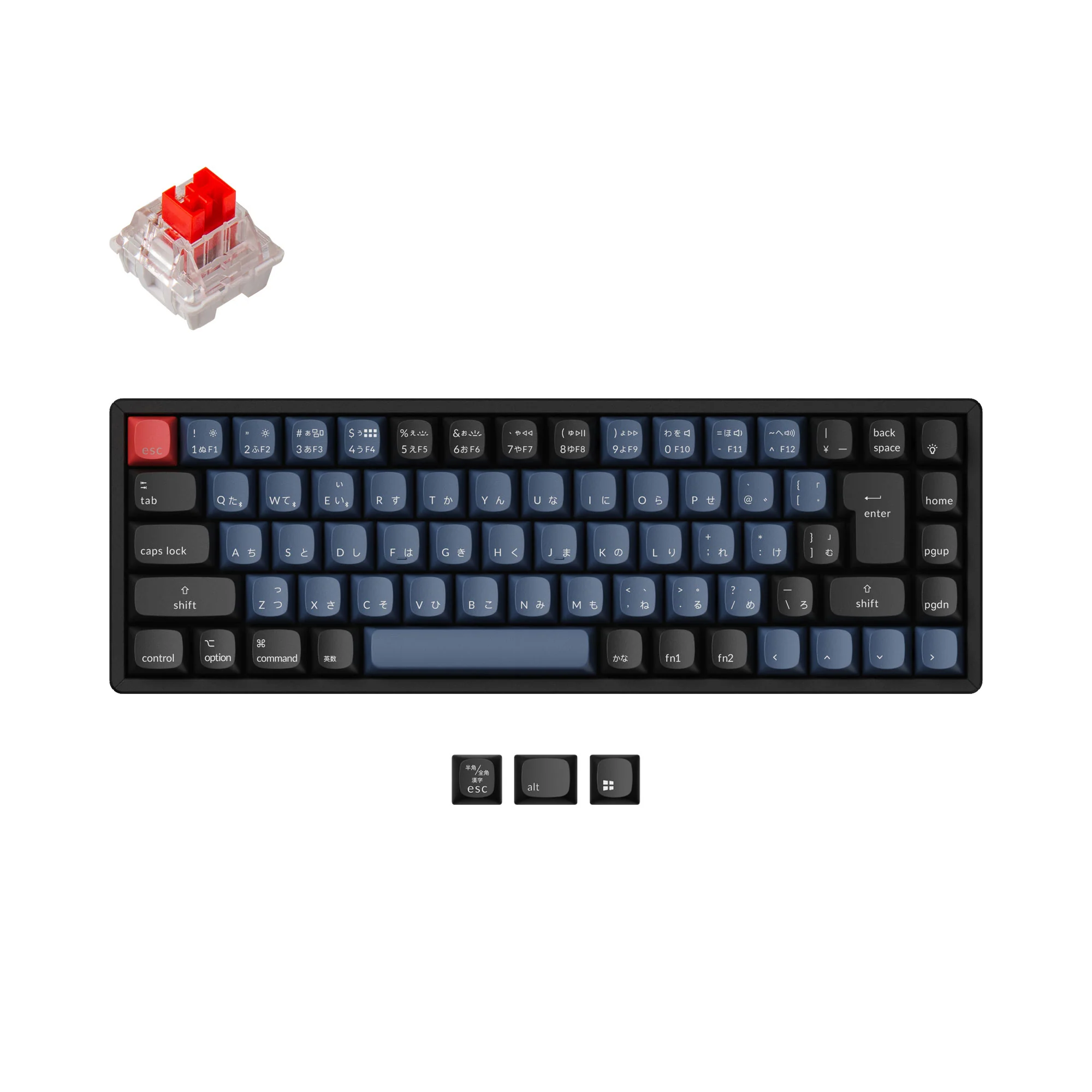 Keychron K6 Pro QMK/VIA Teclado Mecânico Sem Fio (Layout JIS Japonês)