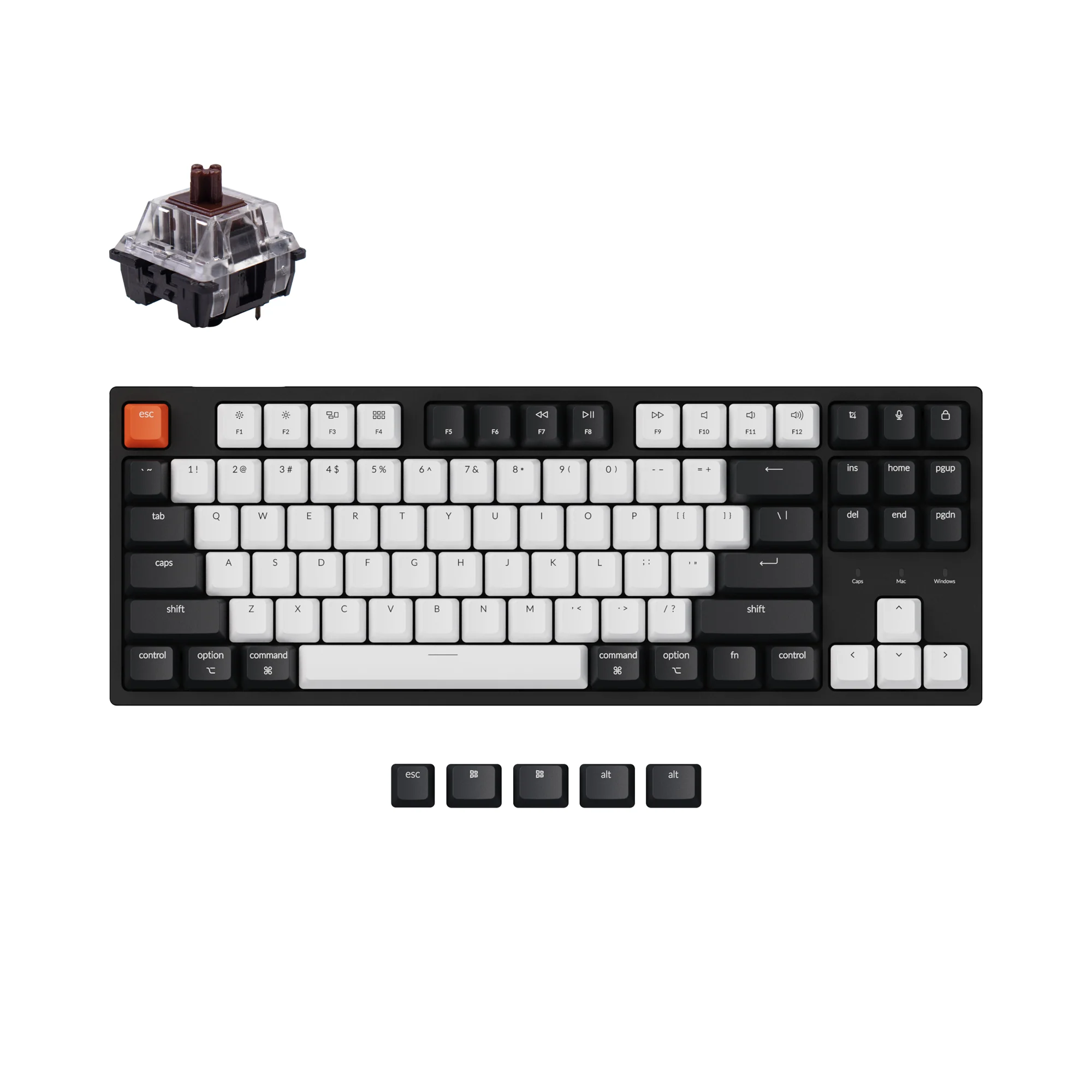 Keychron C1 kabelgebundene mechanische Tastatur