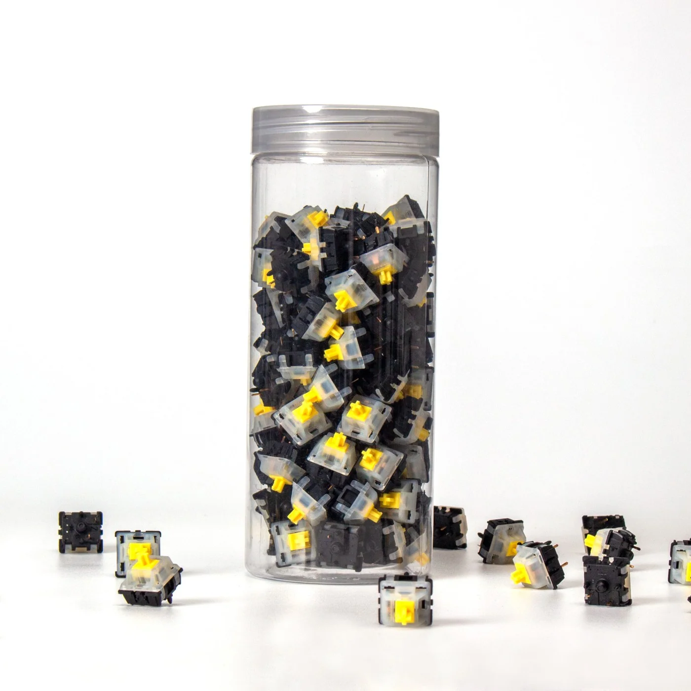 Interruptor Gateron KS-3X47 Milky Top Black Bottom