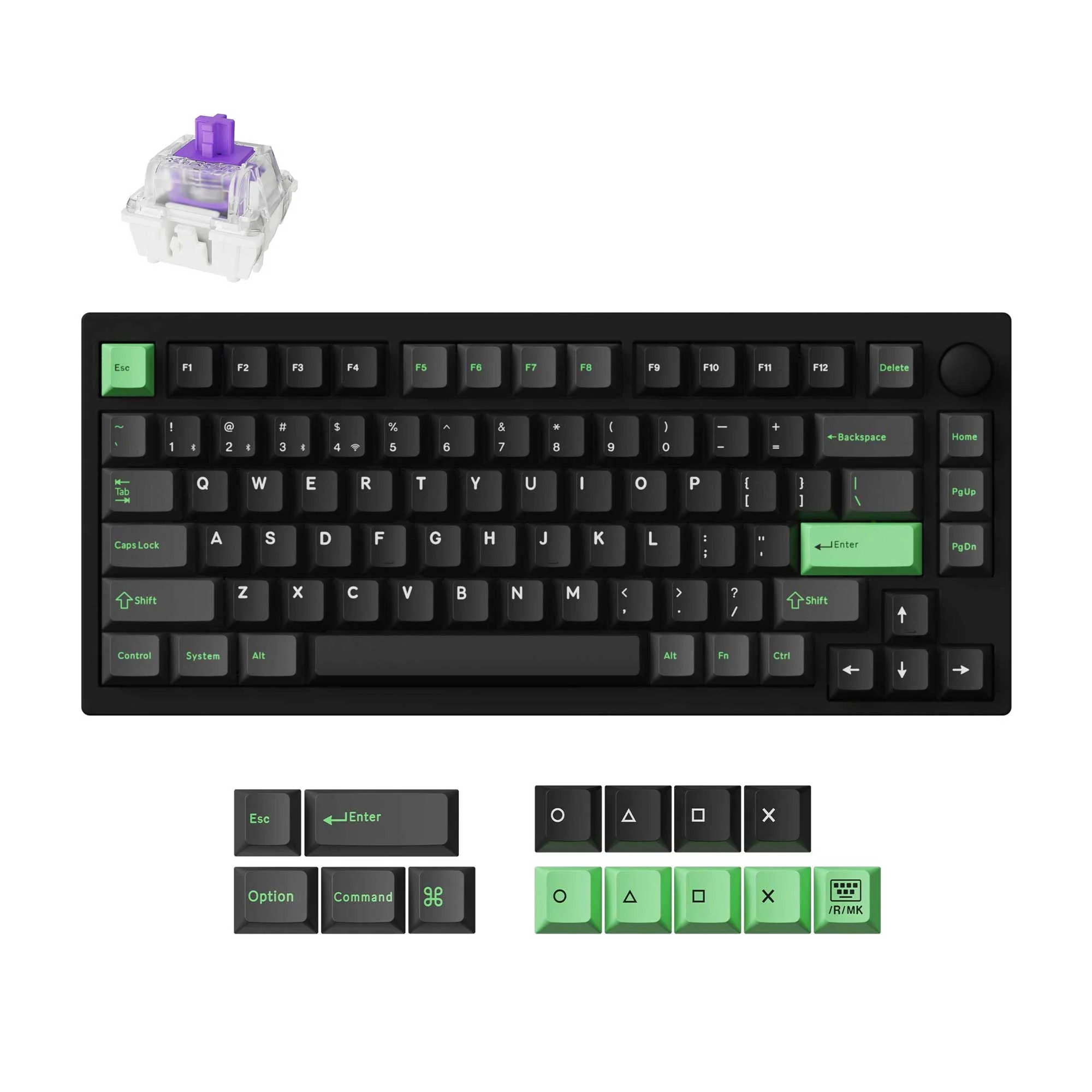 Lemokey P1 HE Teclado gaming inalámbrico personalizado con interruptor magnético