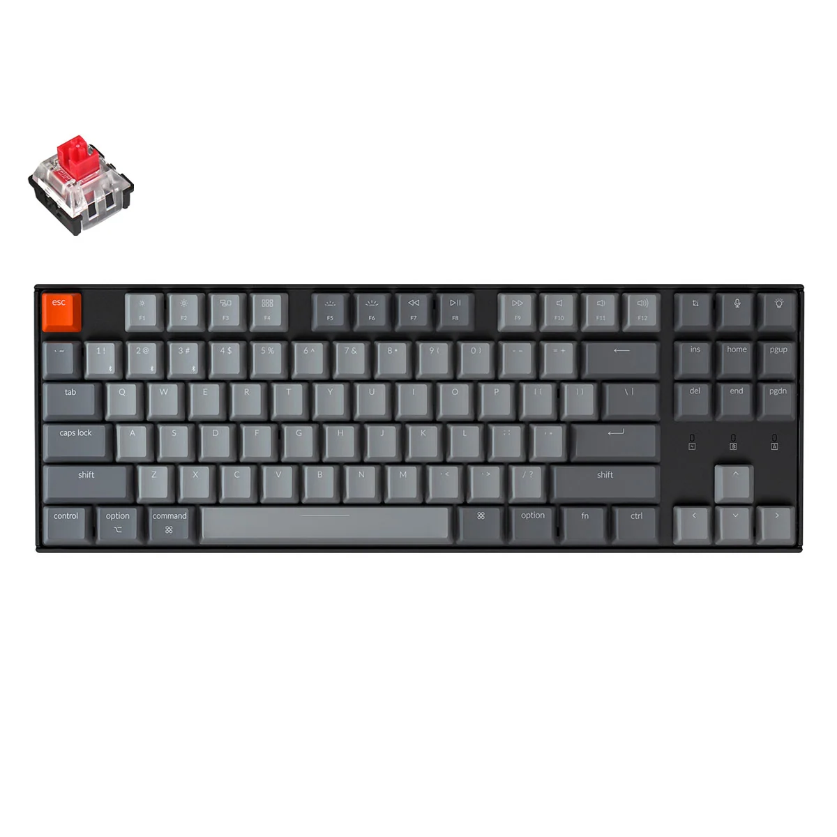 Teclado mecánico inalámbrico Keychron K8