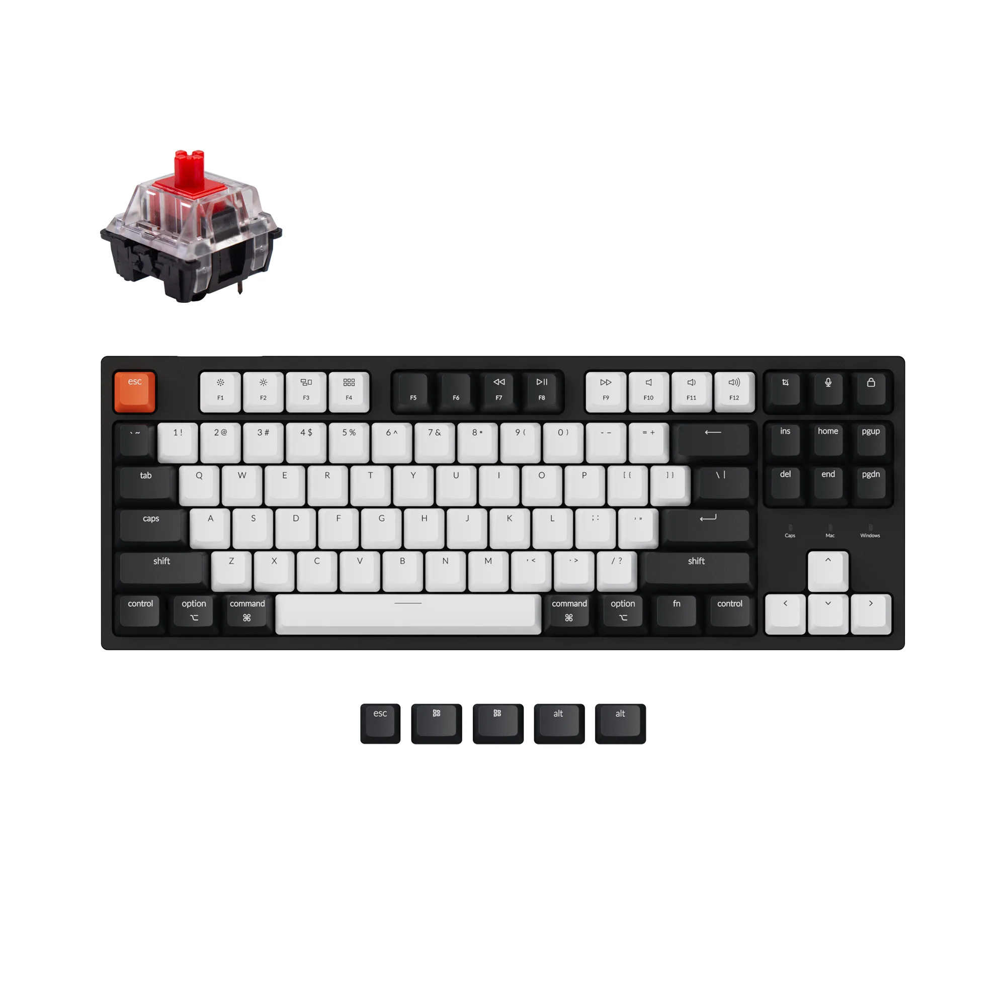 Keychron C1 kabelgebundene mechanische Tastatur