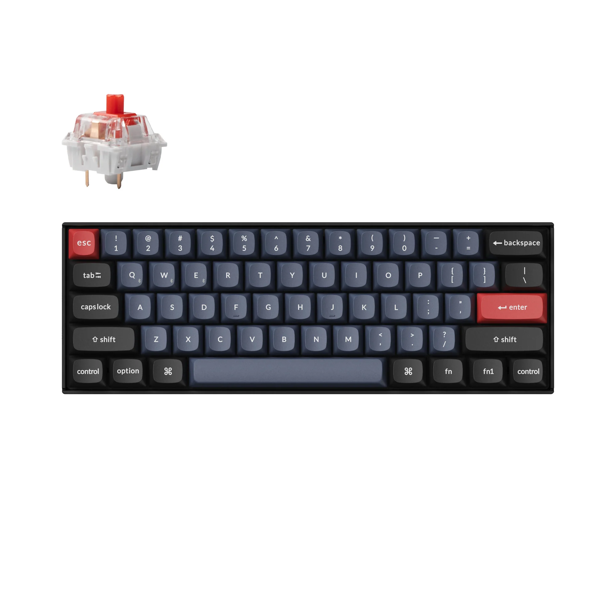 Keychron K12 Pro QMK/VIA trådløst mekanisk tastatur
