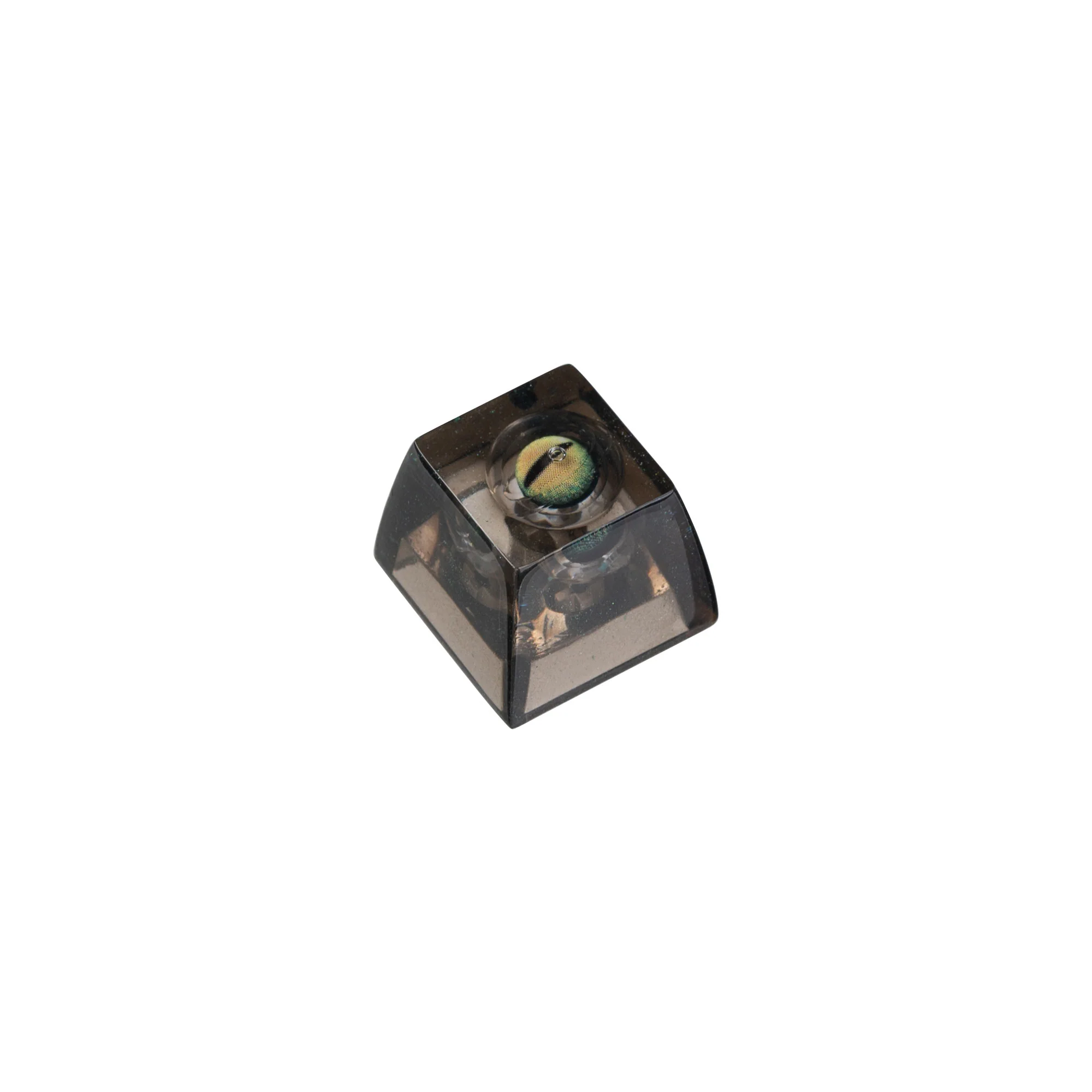 Keycap artesanal de resina Mal de Ojo