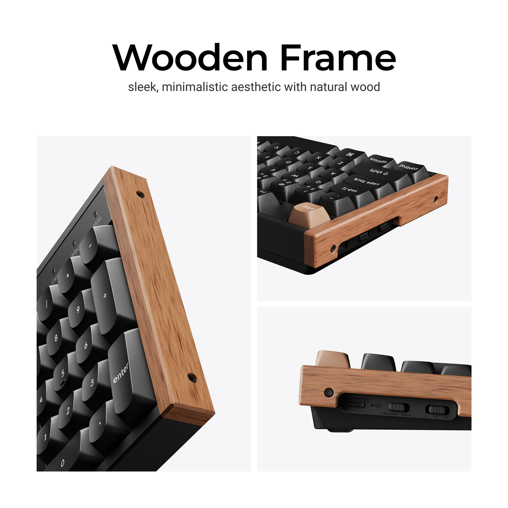 Teclado Personalizado Sem Fio Keychron K10 HE com Switch Magnético