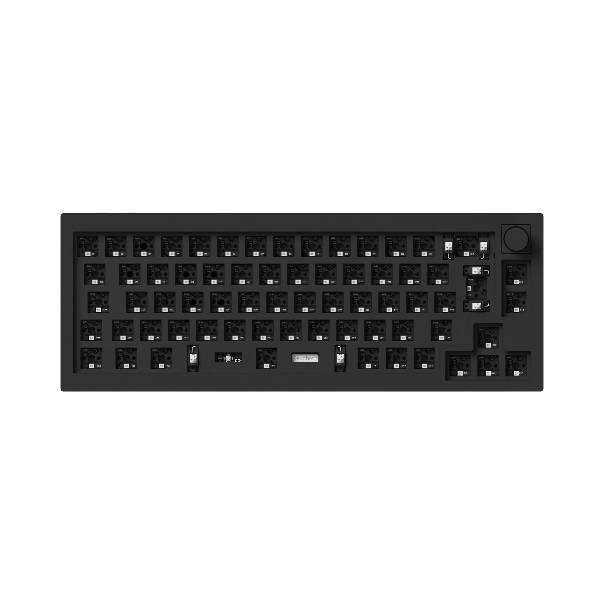Keychron Q2 Pro teclado mecánico inalámbrico personalizable QMK/VIA - colección de distribución ISO