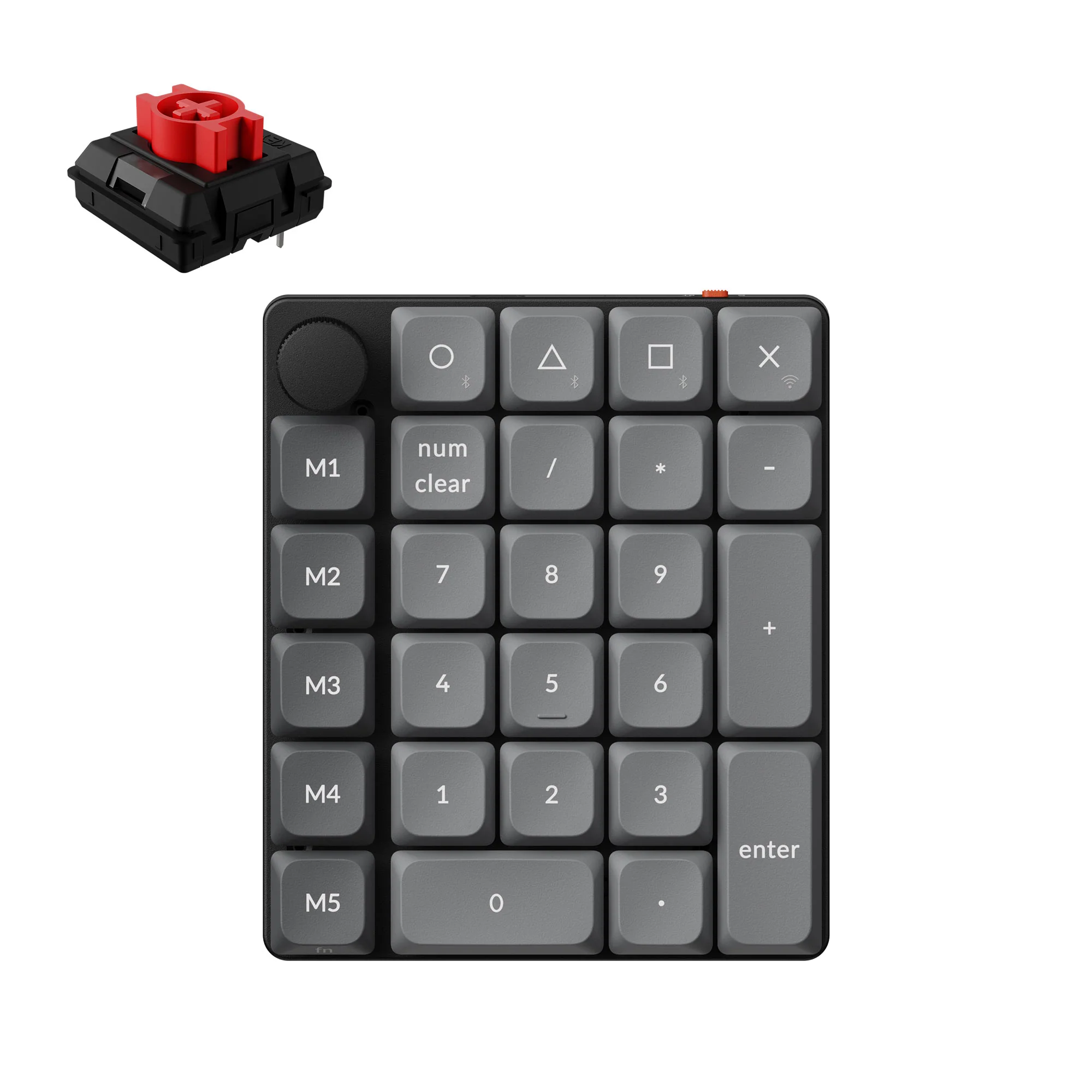Keychron K0 Max Teclado numérico personalizado inalámbrico QMK