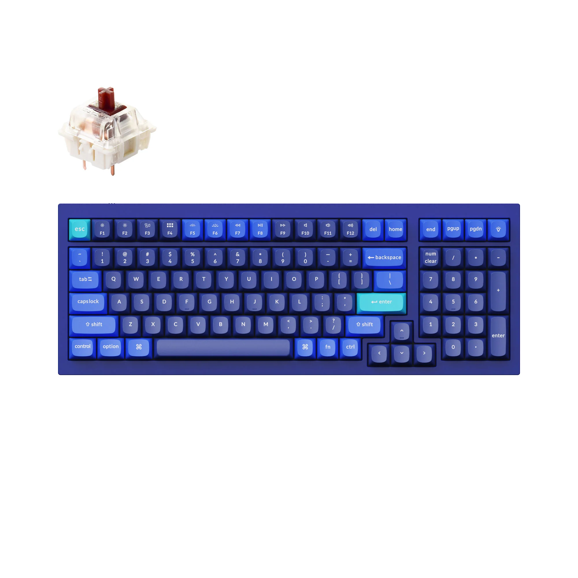 Klawiatura mechaniczna Keychron Q5 QMK Custom