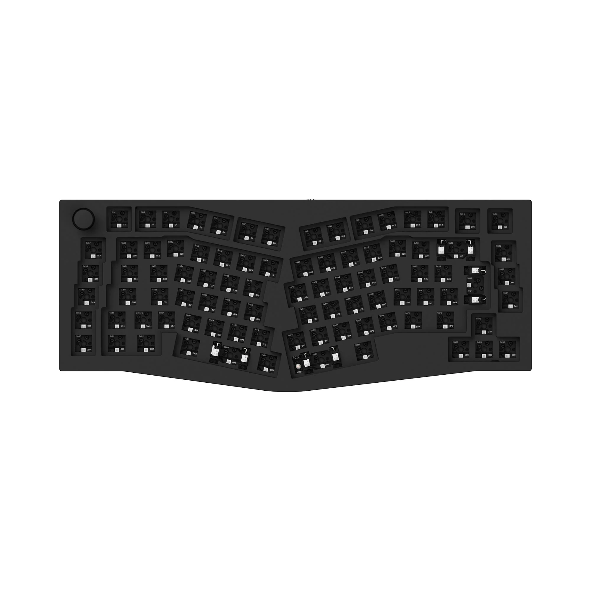 Keychron Q10 (Alice-asettelu) QMK Custom -mekaaninen näppäimistö, ISO-asettelukokoelma
